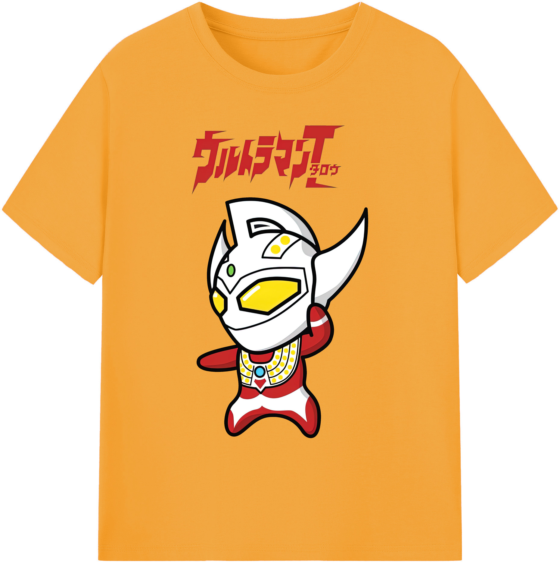 （画像用） ウルトラマン Ultraman 綿100％ メンズ半袖Tシャツ｜肌触りやわらか＆通気性