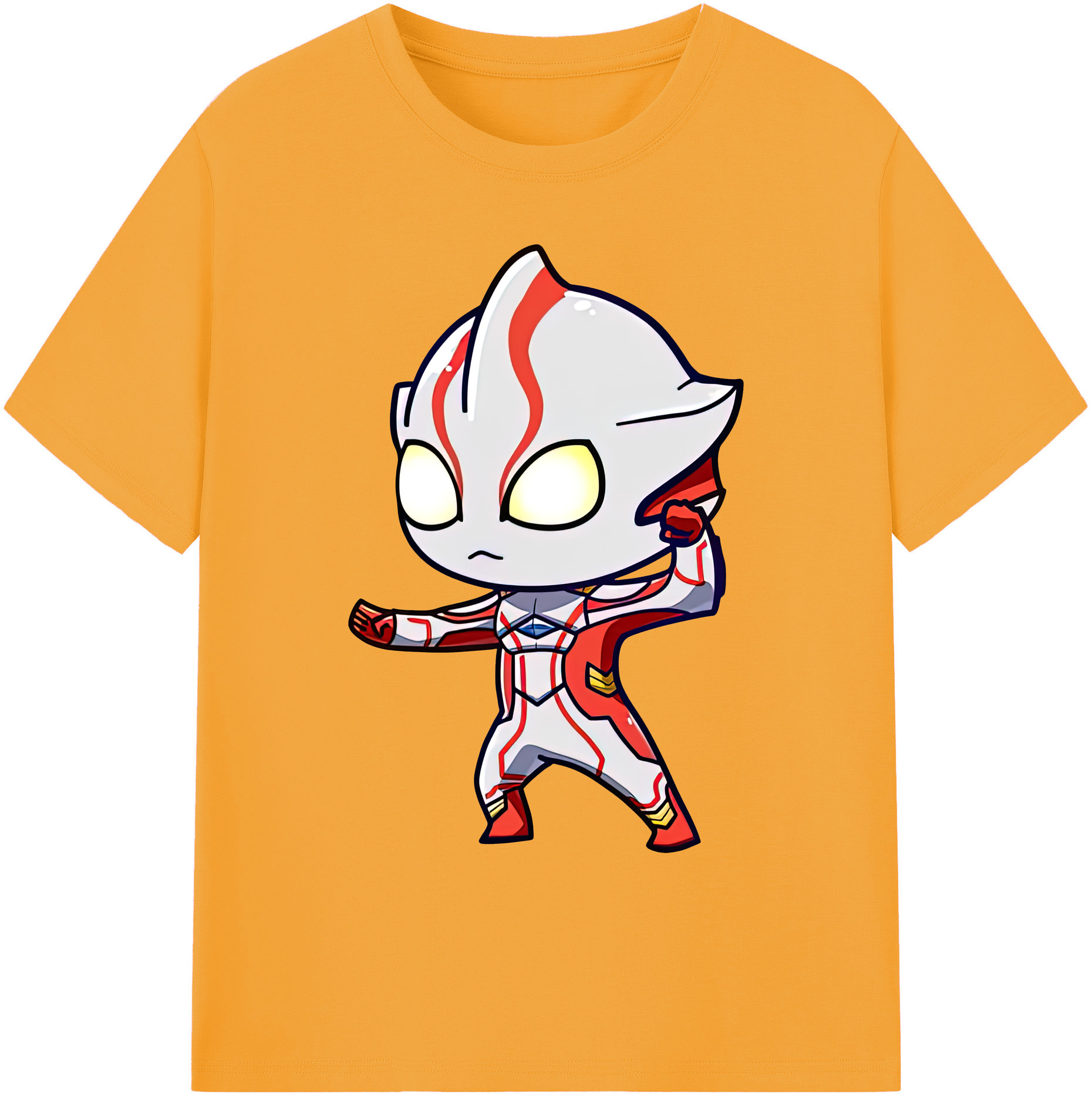 （画像用） ウルトラマン Ultraman 綿100％ メンズ半袖Tシャツ｜肌触りやわらか＆通気性