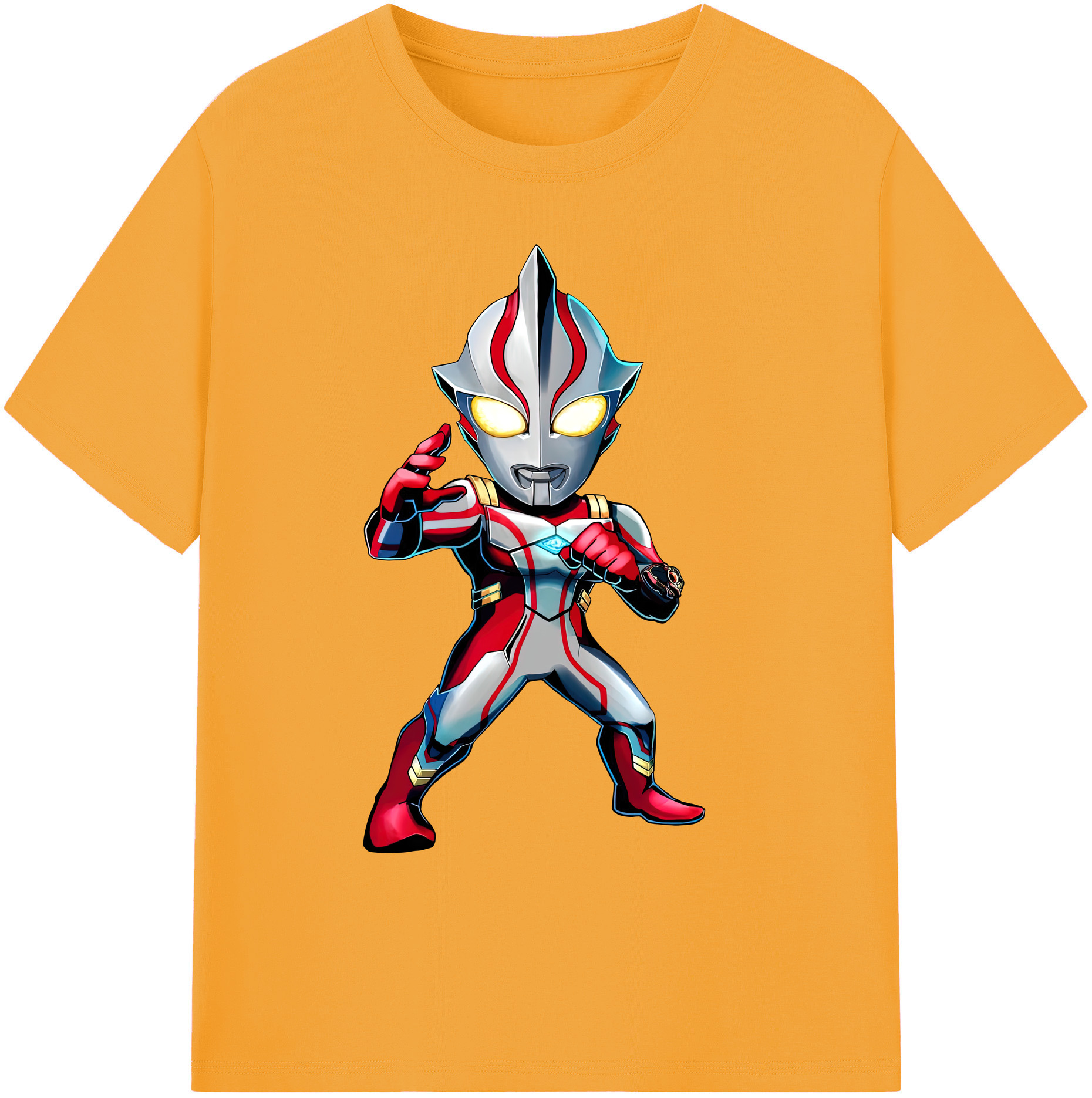 （画像用） ウルトラマン Ultraman 綿100％ メンズ半袖Tシャツ｜肌触りやわらか＆通気性