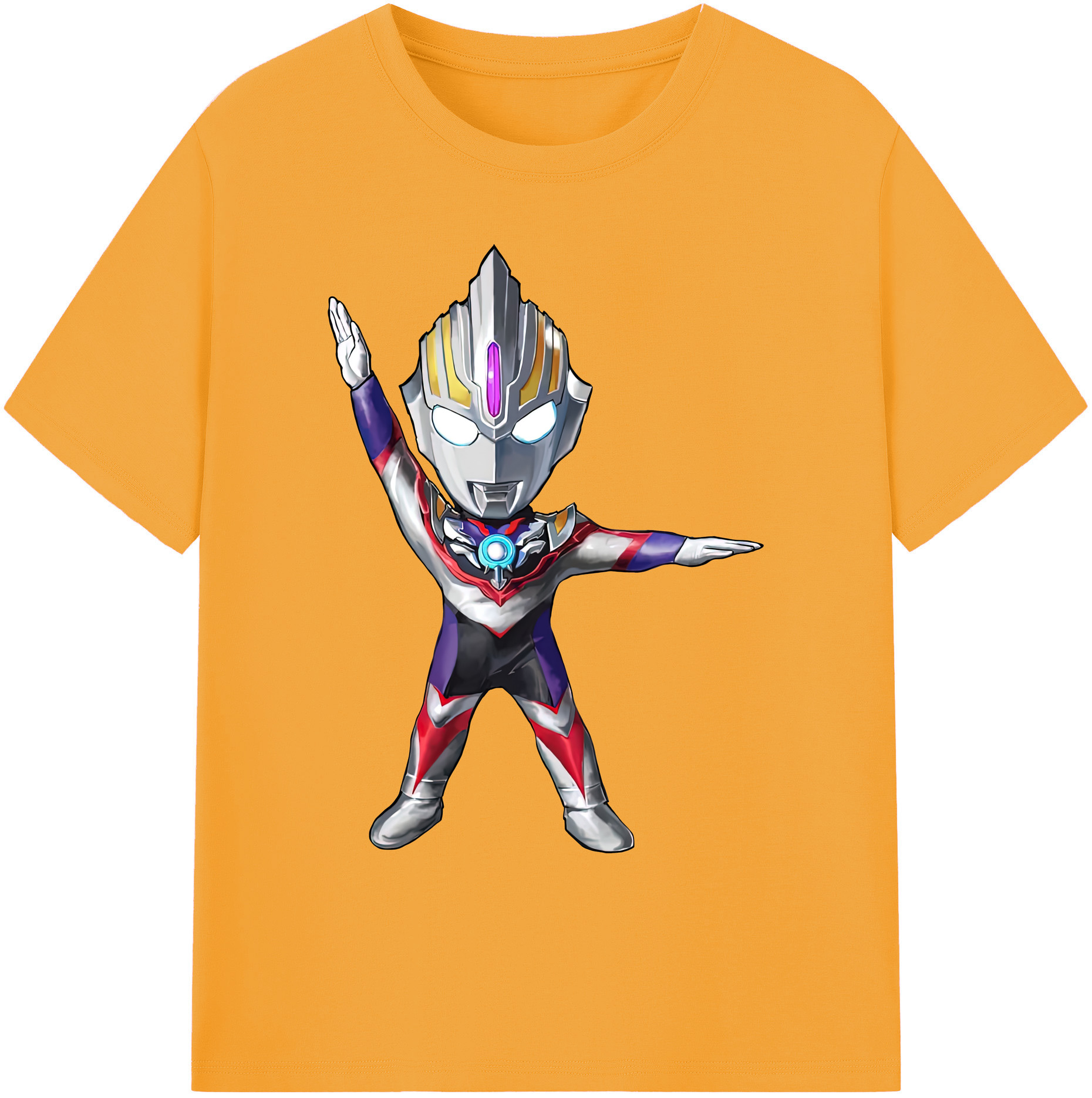 （画像用） ウルトラマン Ultraman 綿100％ メンズ半袖Tシャツ｜肌触りやわらか＆通気性