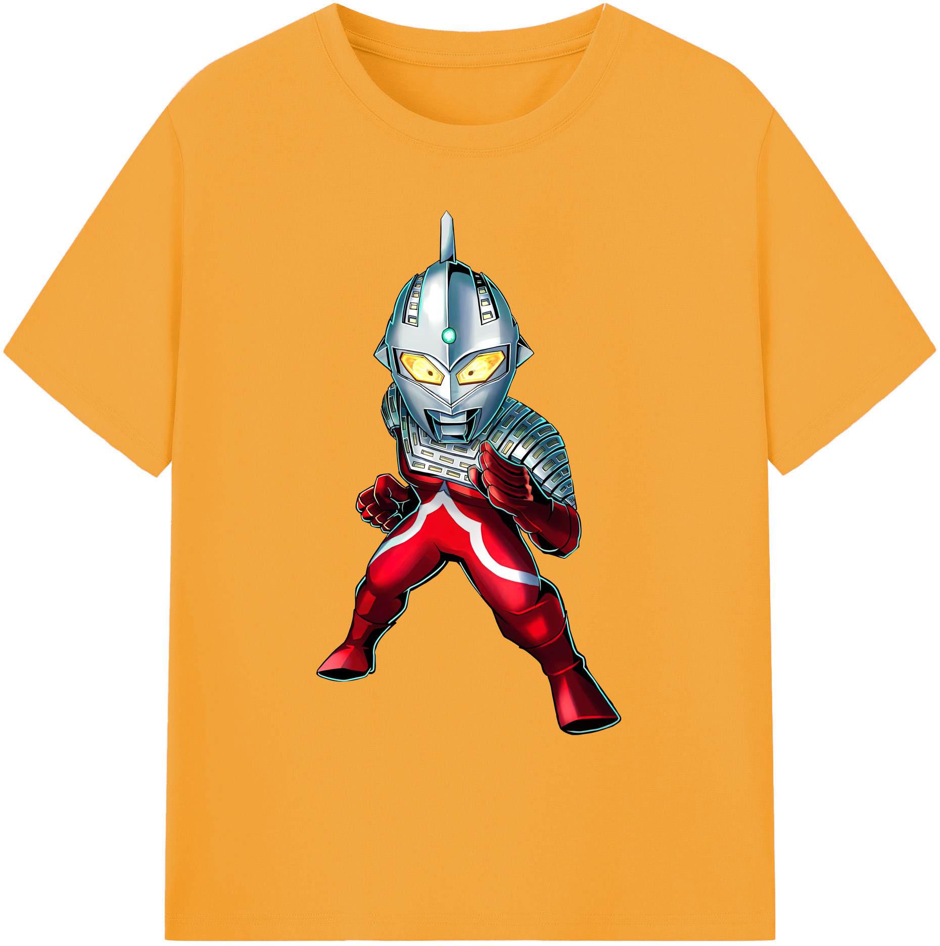 （画像用） ウルトラマン Ultraman 綿100％ メンズ半袖Tシャツ｜肌触りやわらか＆通気性