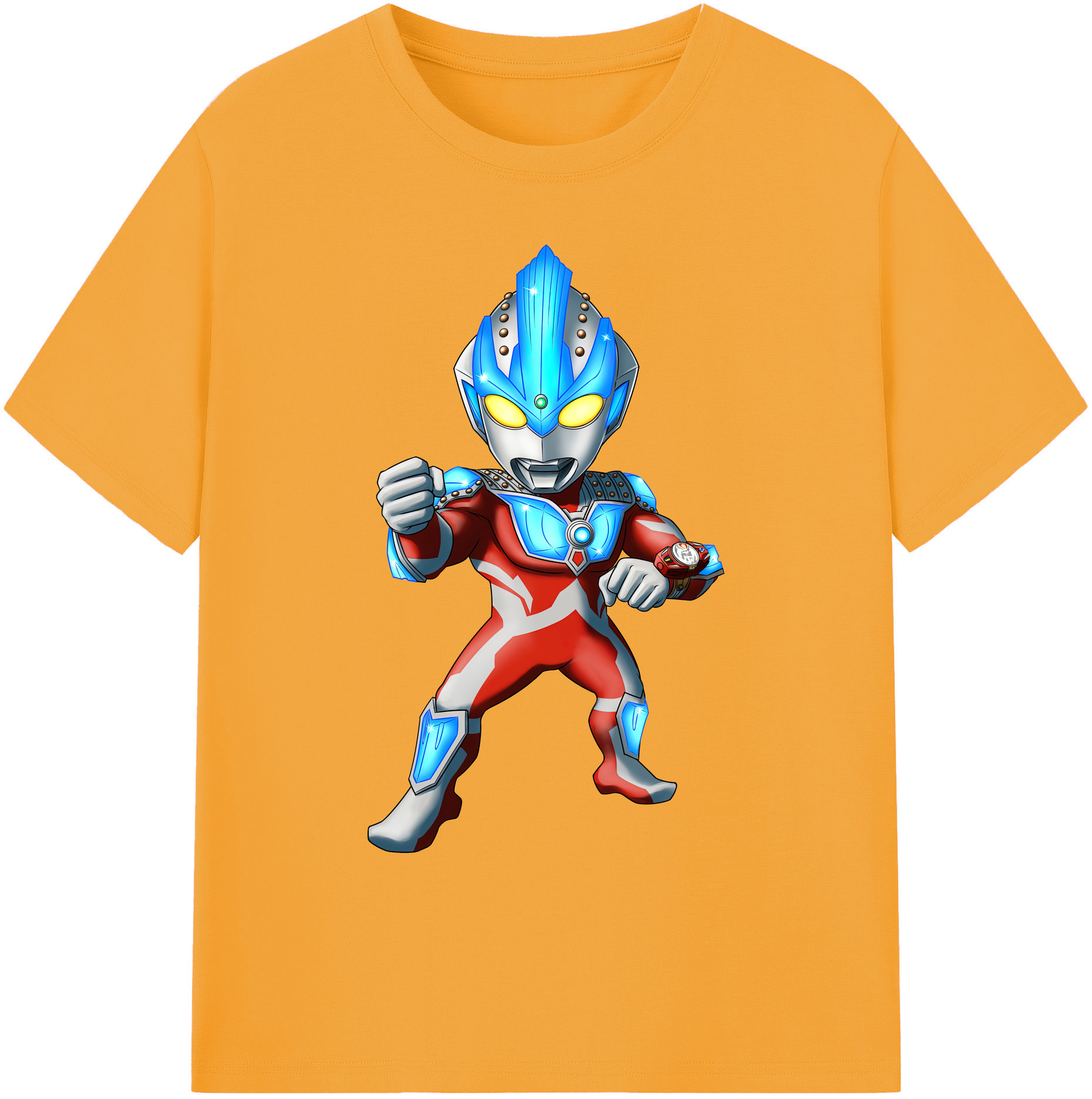 （画像用） ウルトラマン Ultraman 綿100％ メンズ半袖Tシャツ｜肌触りやわらか＆通気性