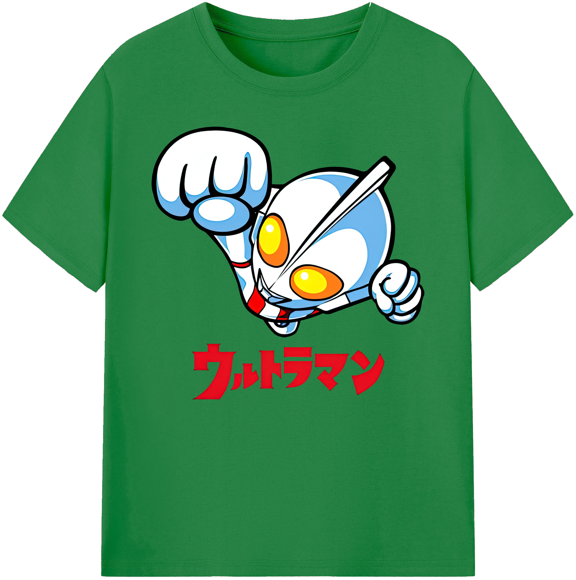 （画像用） ウルトラマン Ultraman 綿100％ メンズ半袖Tシャツ｜肌触りやわらか＆通気性