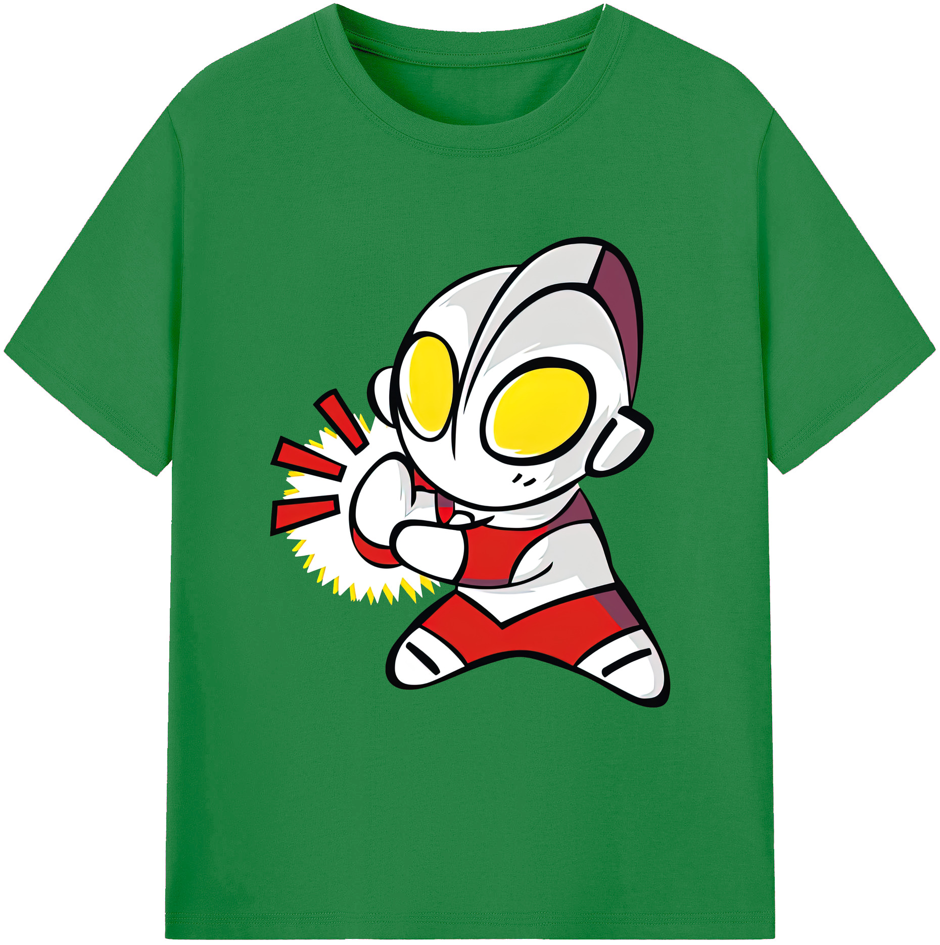 （画像用） ウルトラマン Ultraman 綿100％ メンズ半袖Tシャツ｜肌触りやわらか＆通気性