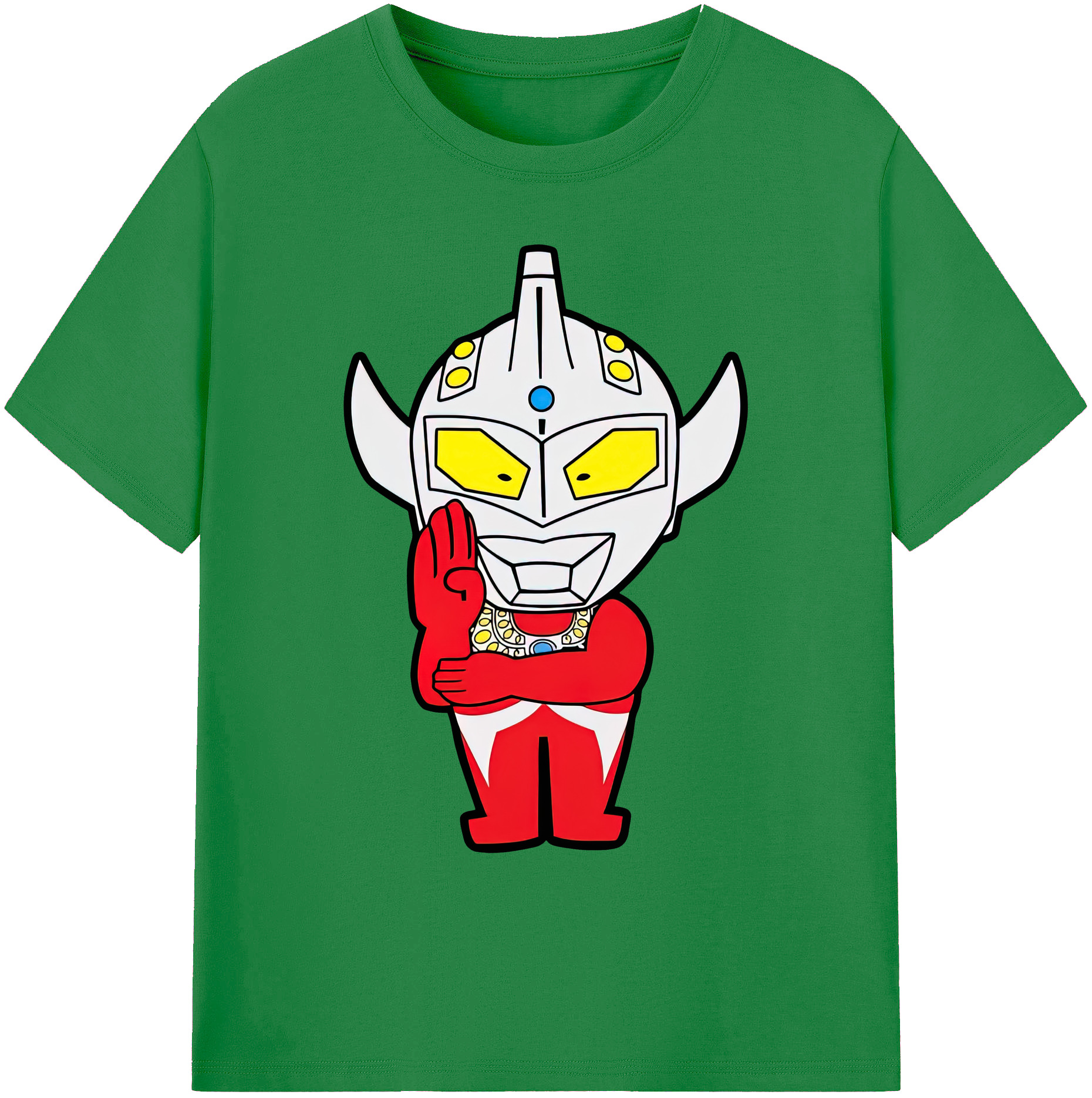 （画像用） ウルトラマン Ultraman 綿100％ メンズ半袖Tシャツ｜肌触りやわらか＆通気性