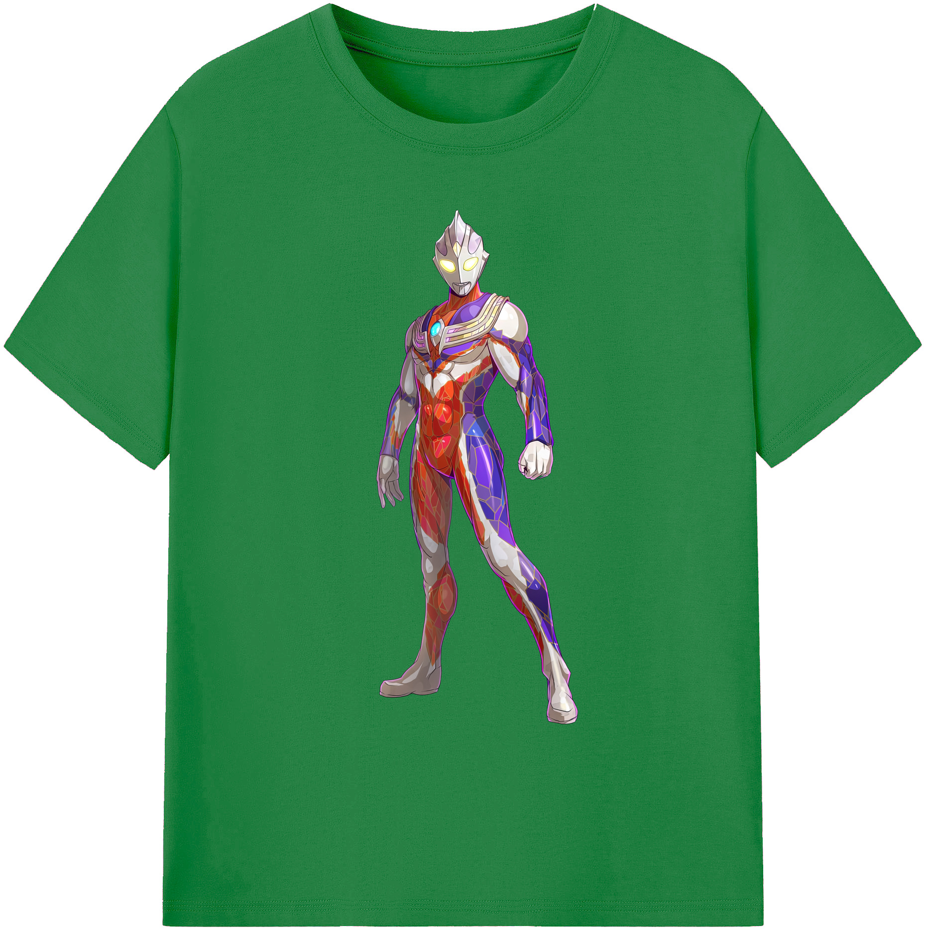 （画像用） ウルトラマン Ultraman 綿100％ メンズ半袖Tシャツ｜肌触りやわらか＆通気性
