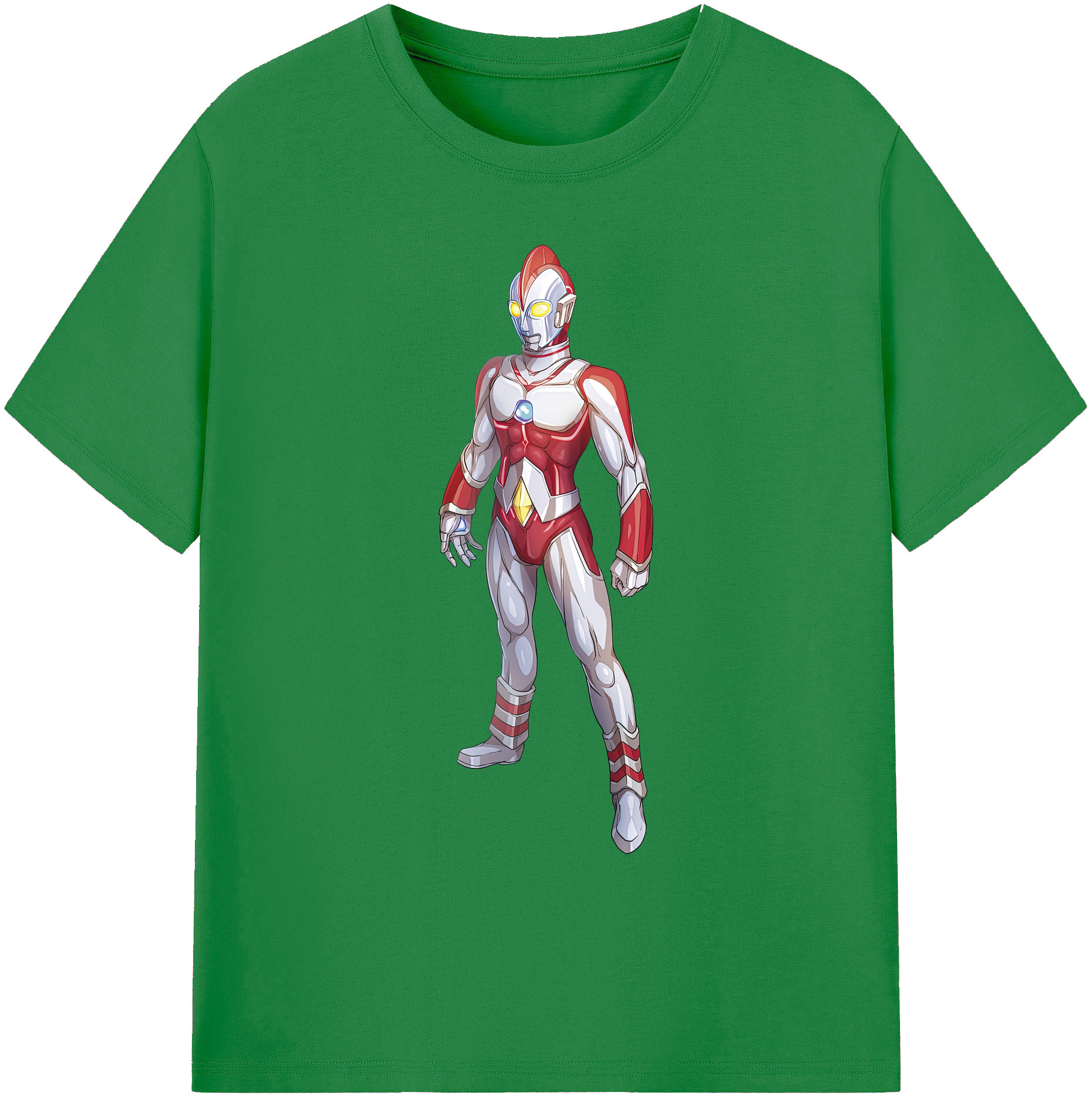 （画像用） ウルトラマン Ultraman 綿100％ メンズ半袖Tシャツ｜肌触りやわらか＆通気性
