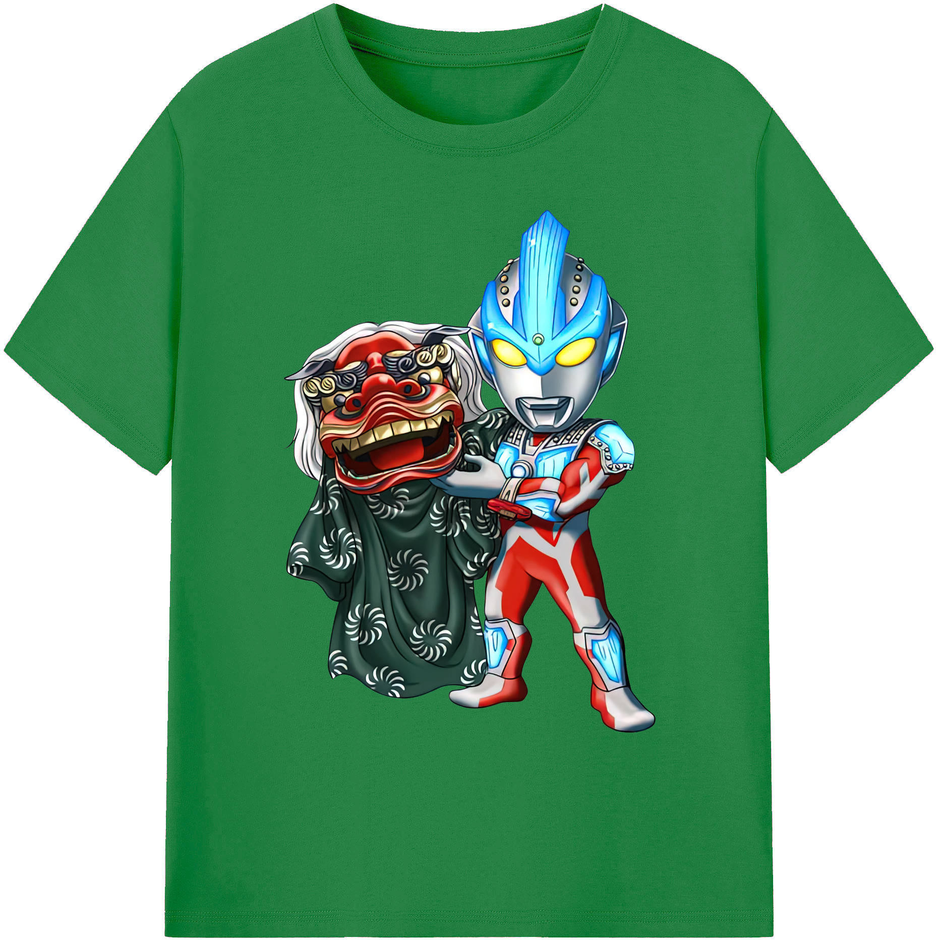 （画像用） ウルトラマン Ultraman 綿100％ メンズ半袖Tシャツ｜肌触りやわらか＆通気性