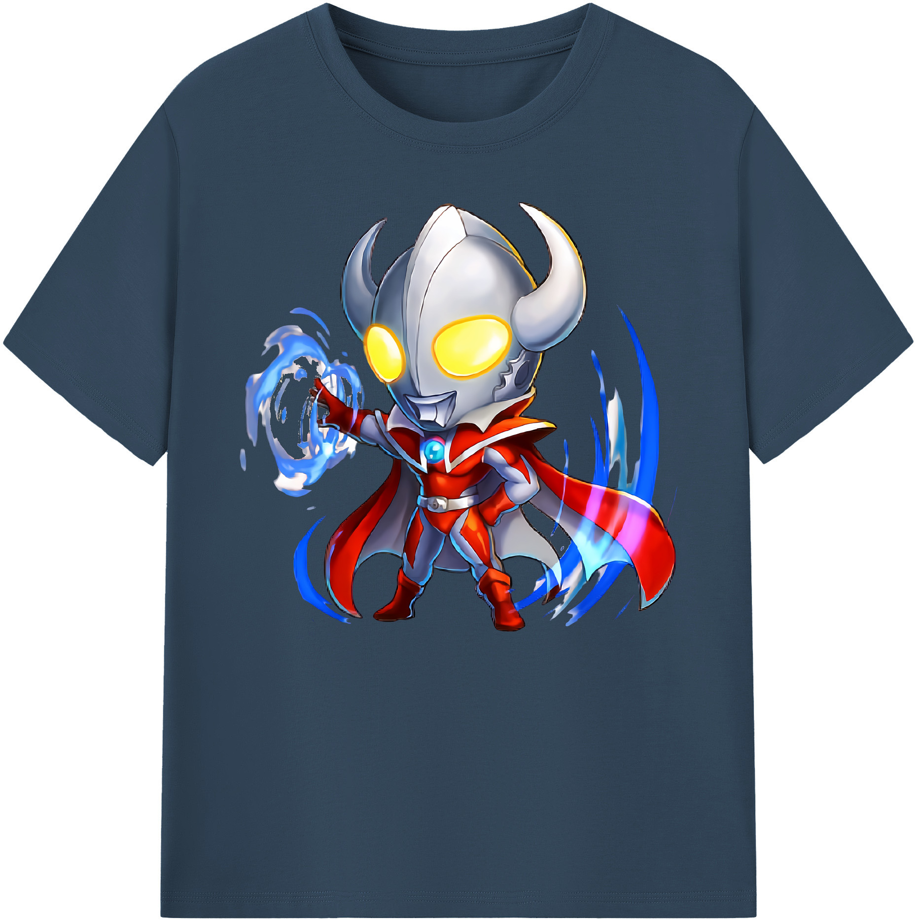 （画像用） ウルトラマン Ultraman 綿100％ メンズ半袖Tシャツ｜肌触りやわらか＆通気性