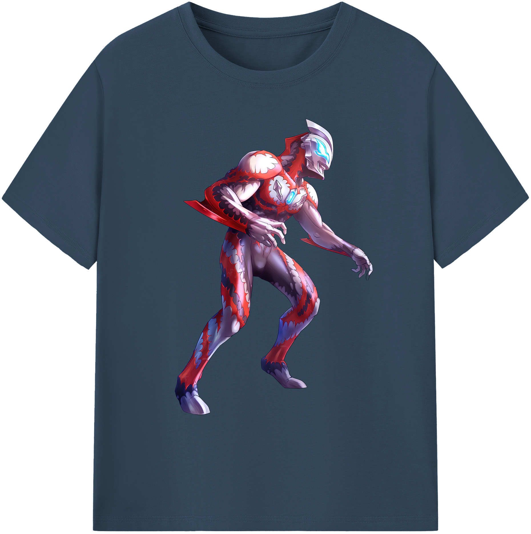 （画像用） ウルトラマン Ultraman 綿100％ メンズ半袖Tシャツ｜肌触りやわらか＆通気性