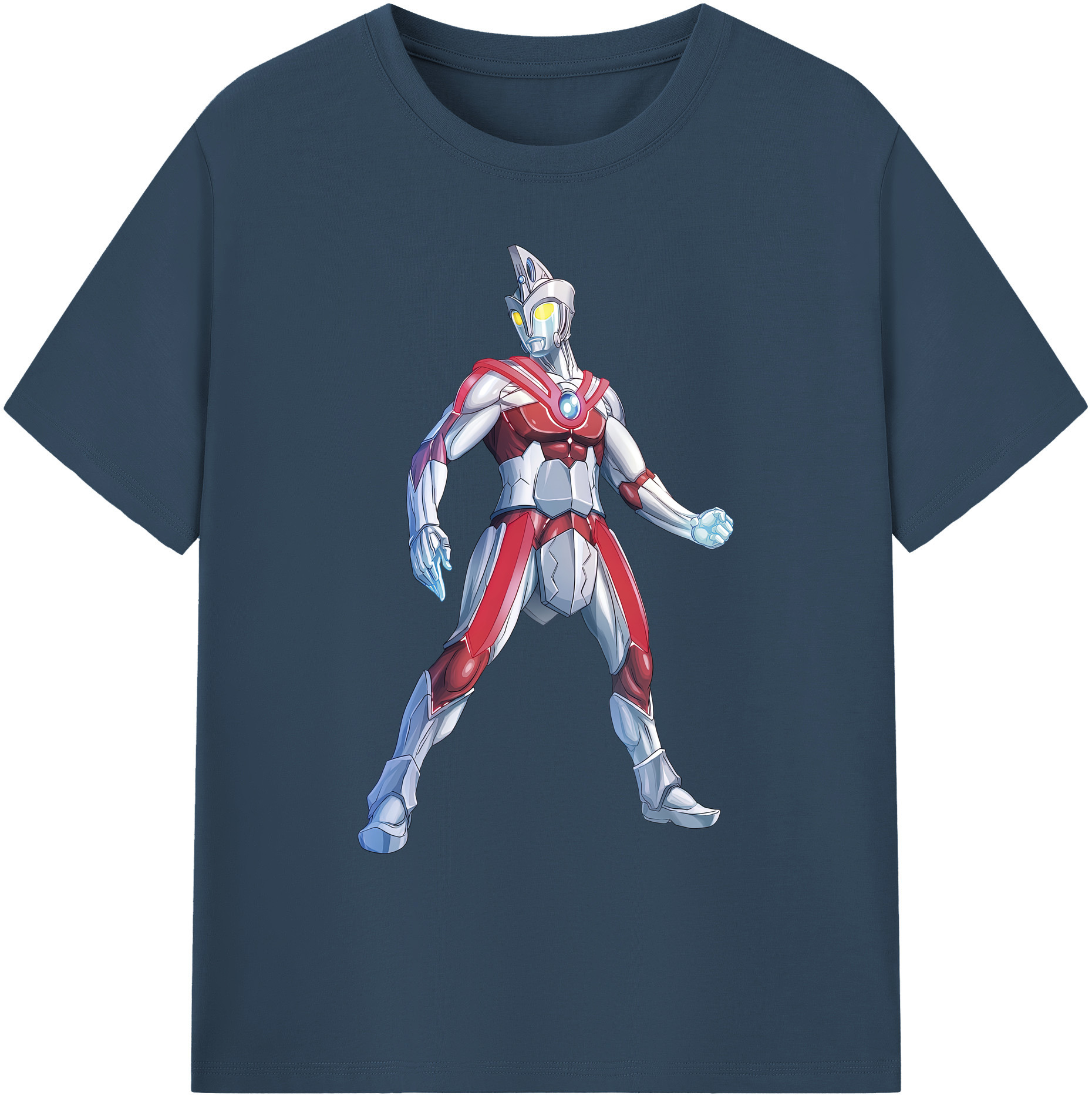 （画像用） ウルトラマン Ultraman 綿100％ メンズ半袖Tシャツ｜肌触りやわらか＆通気性