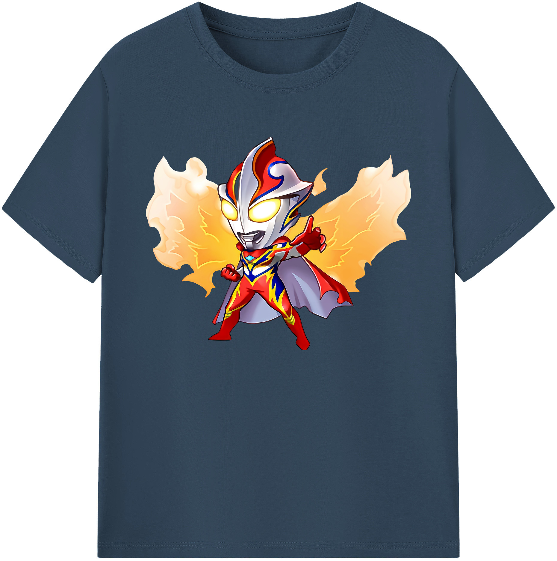（画像用） ウルトラマン Ultraman 綿100％ メンズ半袖Tシャツ｜肌触りやわらか＆通気性