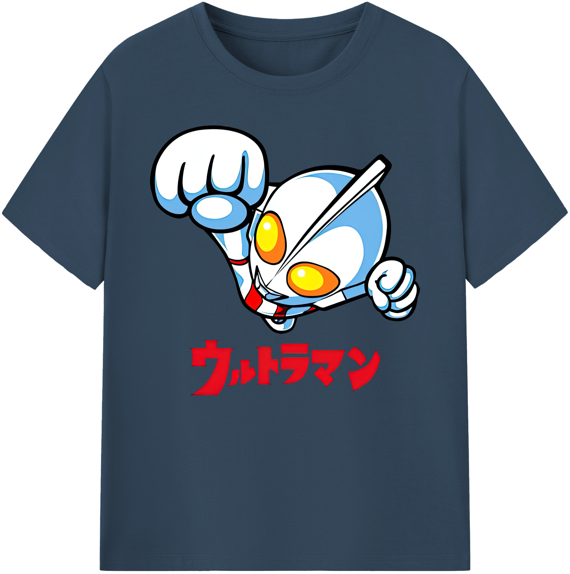 （画像用） ウルトラマン Ultraman 綿100％ メンズ半袖Tシャツ｜肌触りやわらか＆通気性