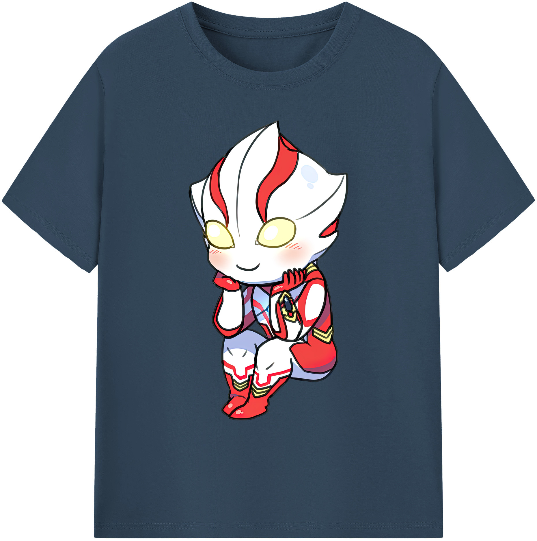 （画像用） ウルトラマン Ultraman 綿100％ メンズ半袖Tシャツ｜肌触りやわらか＆通気性