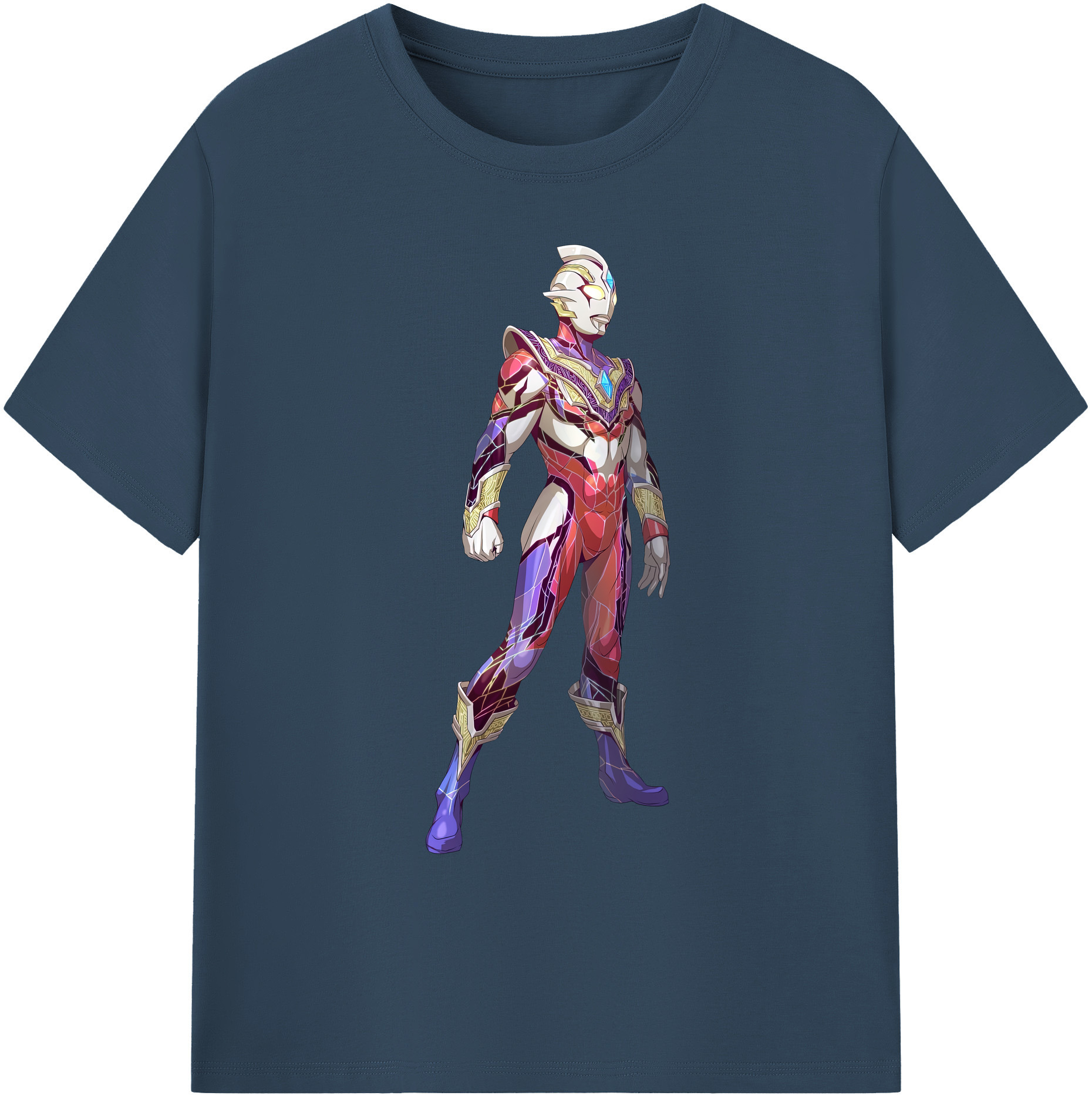 （画像用） ウルトラマン Ultraman 綿100％ メンズ半袖Tシャツ｜肌触りやわらか＆通気性