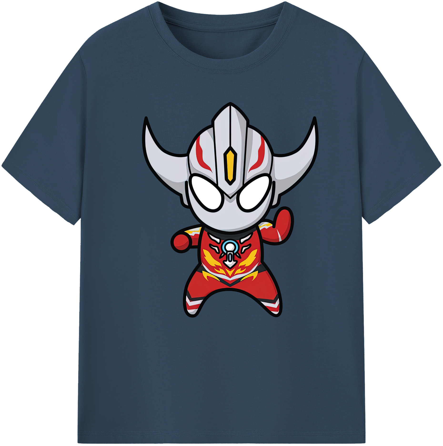 （画像用） ウルトラマン Ultraman 綿100％ メンズ半袖Tシャツ｜肌触りやわらか＆通気性