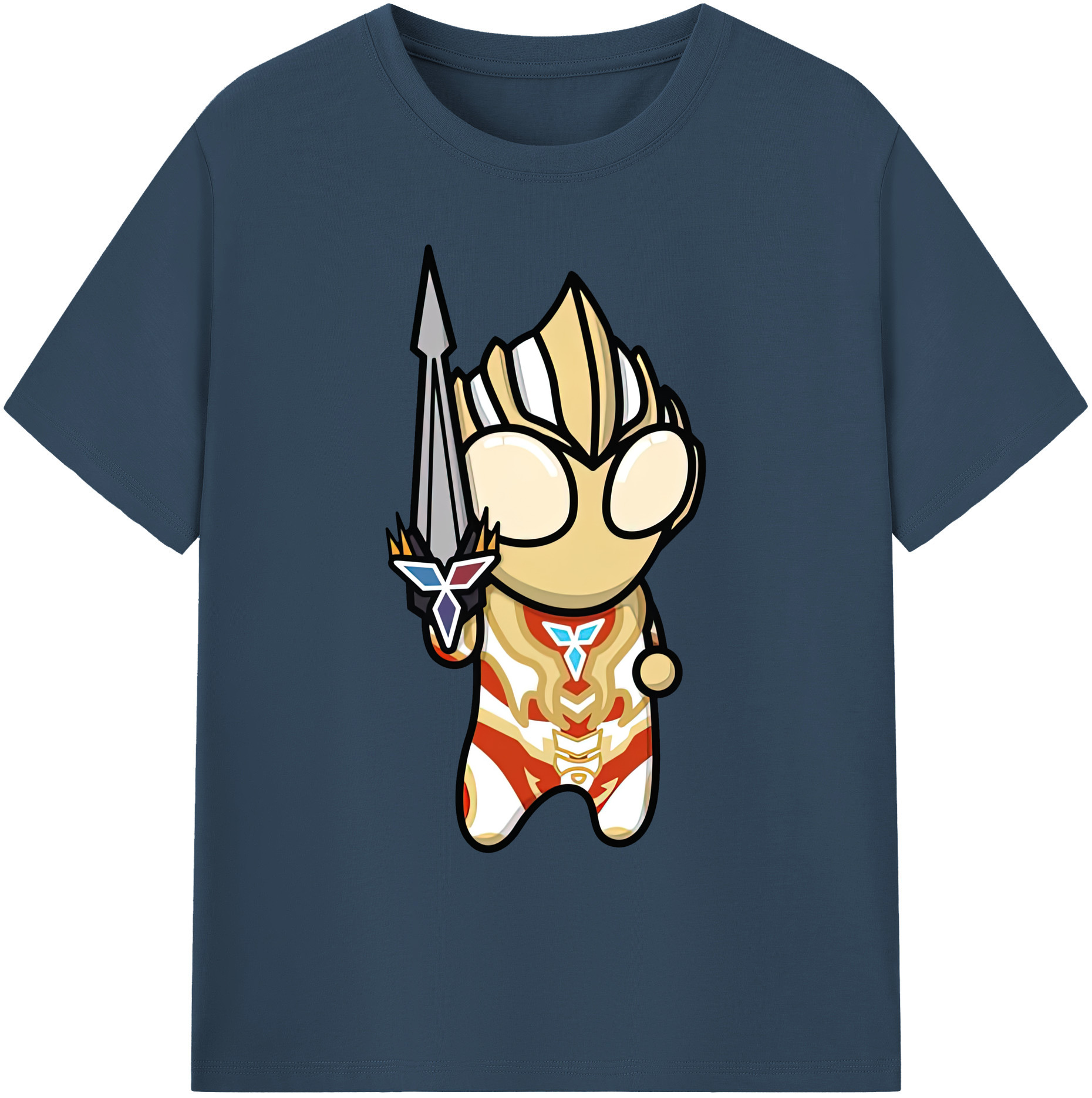 （画像用） ウルトラマン Ultraman 綿100％ メンズ半袖Tシャツ｜肌触りやわらか＆通気性