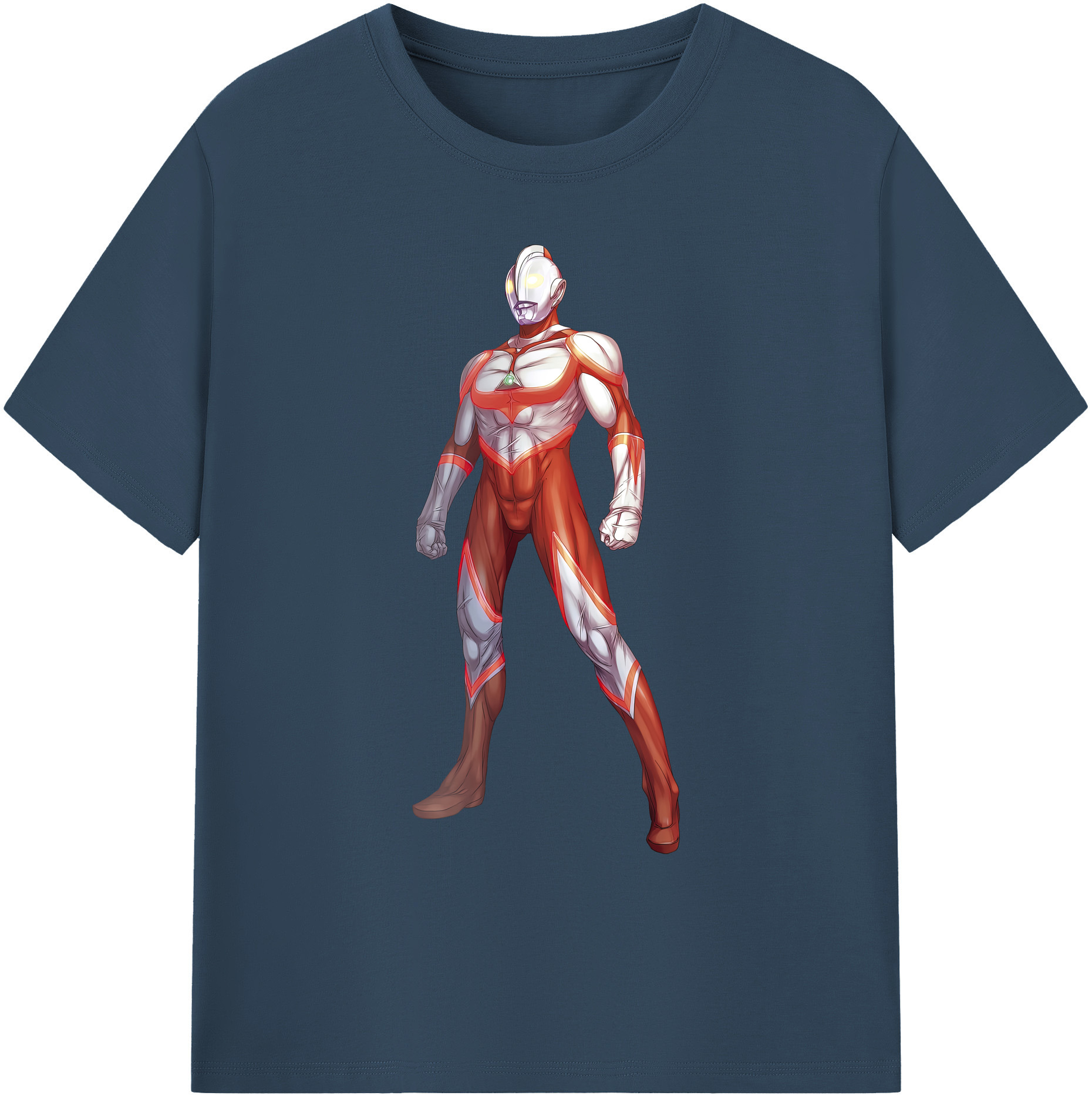 （画像用） ウルトラマン Ultraman 綿100％ メンズ半袖Tシャツ｜肌触りやわらか＆通気性