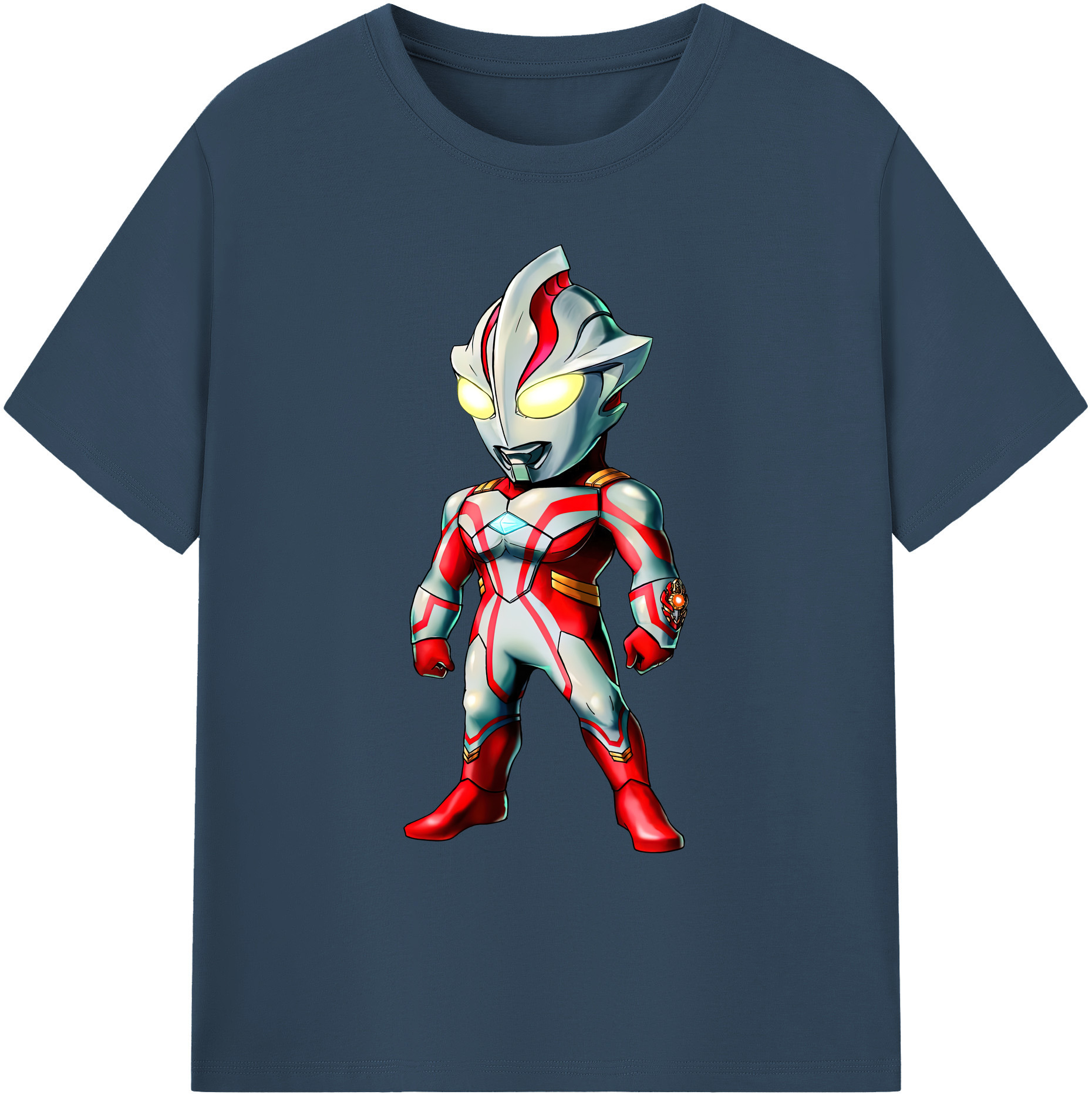 （画像用） ウルトラマン Ultraman 綿100％ メンズ半袖Tシャツ｜肌触りやわらか＆通気性