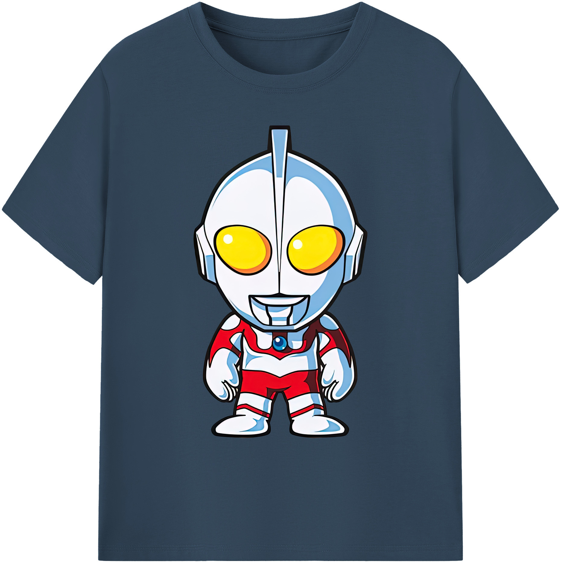 （画像用） ウルトラマン Ultraman 綿100％ メンズ半袖Tシャツ｜肌触りやわらか＆通気性