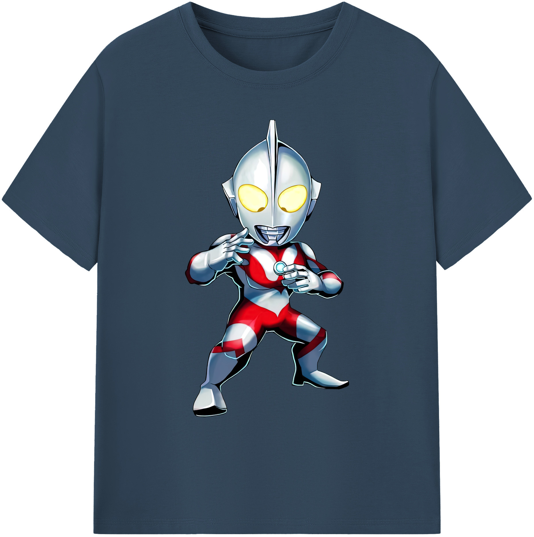 （画像用） ウルトラマン Ultraman 綿100％ メンズ半袖Tシャツ｜肌触りやわらか＆通気性