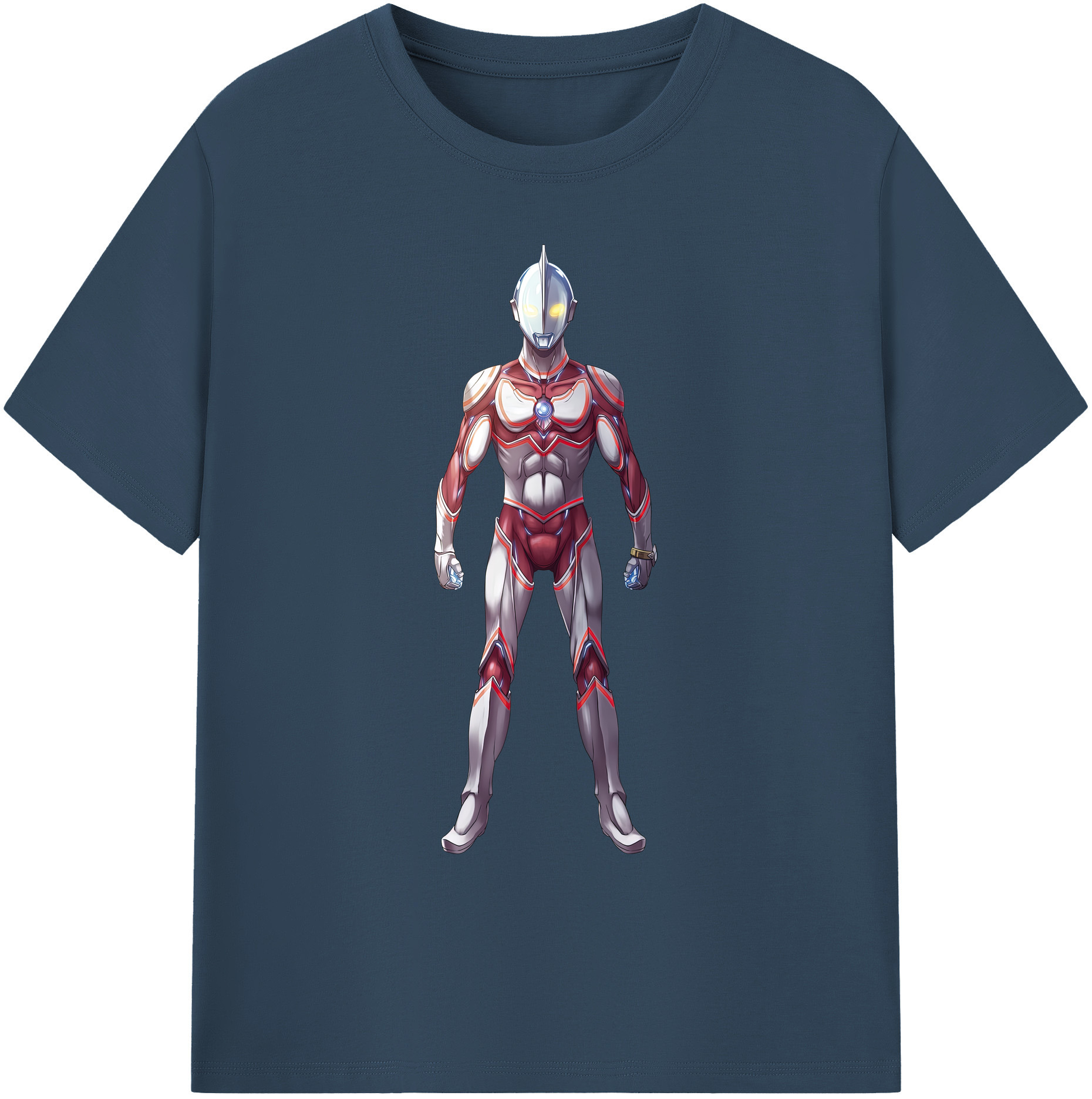 （画像用） ウルトラマン Ultraman 綿100％ メンズ半袖Tシャツ｜肌触りやわらか＆通気性