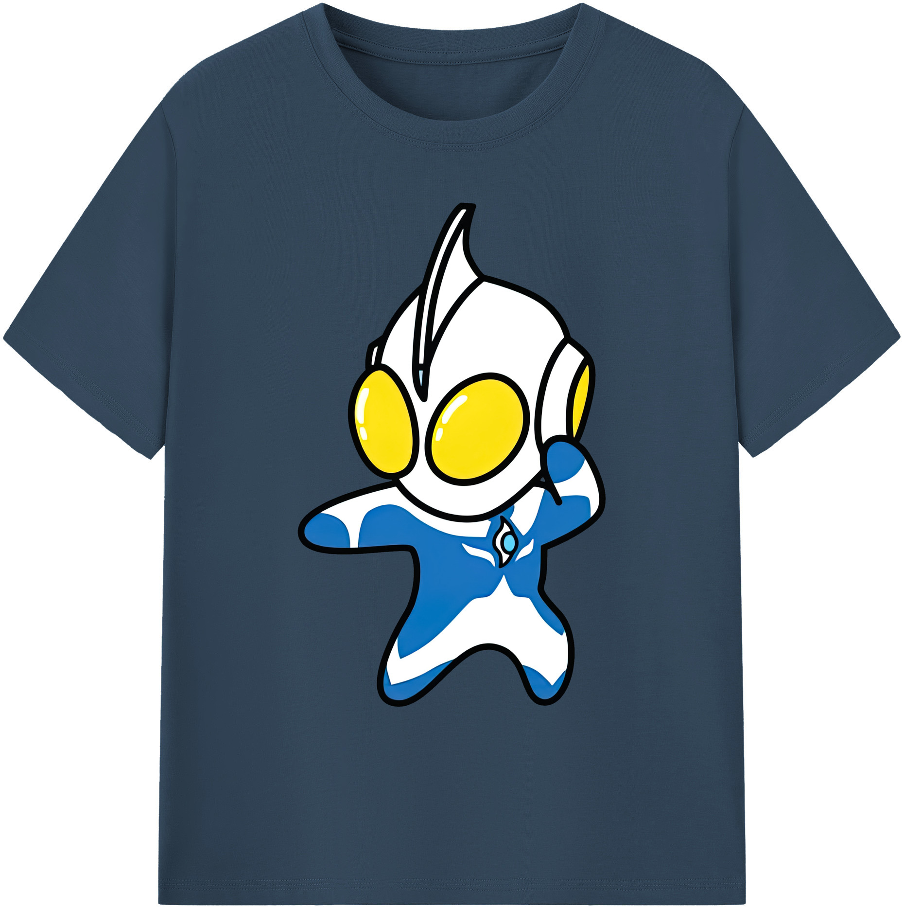（画像用） ウルトラマン Ultraman 綿100％ メンズ半袖Tシャツ｜肌触りやわらか＆通気性