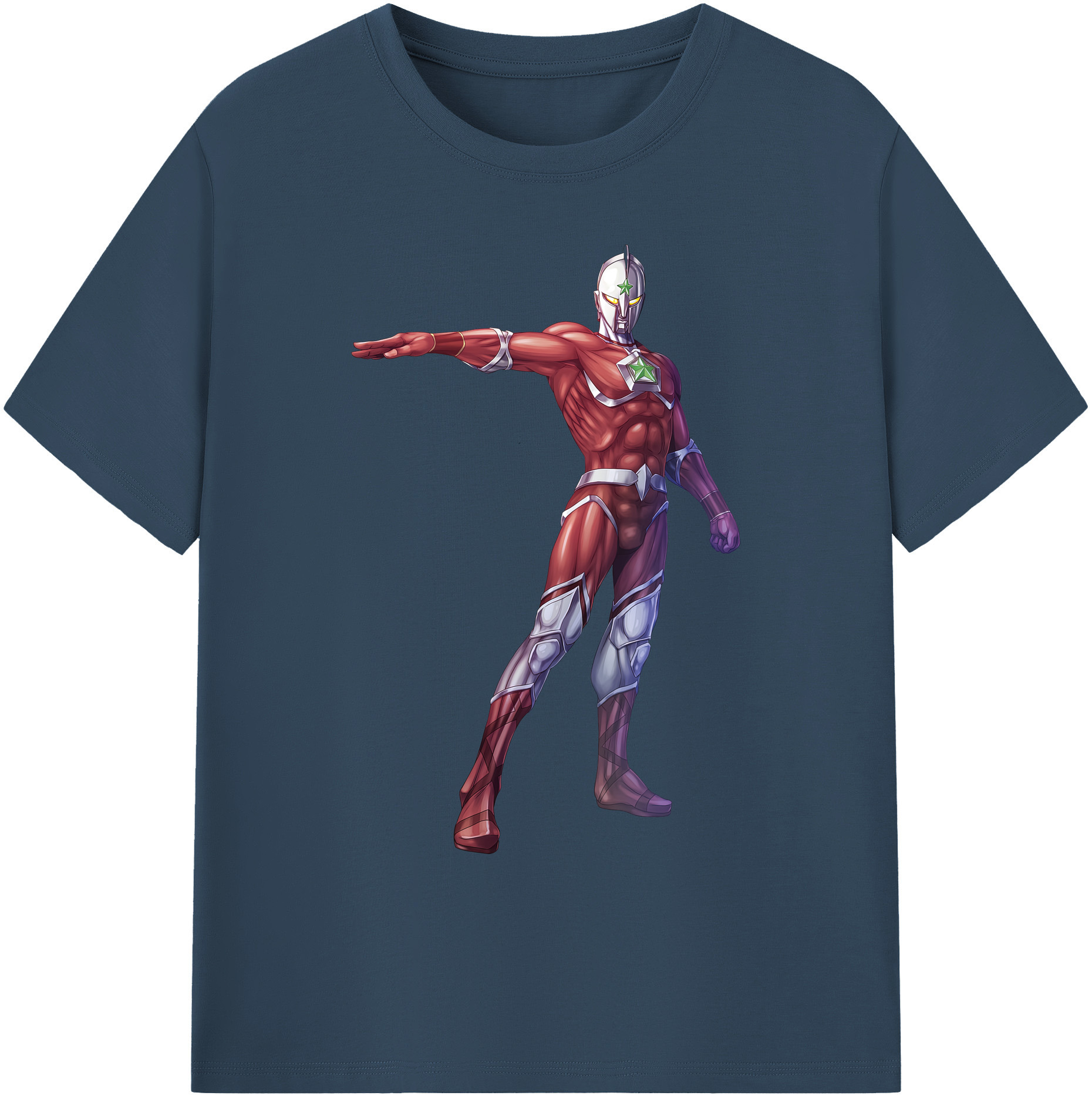 （画像用） ウルトラマン Ultraman 綿100％ メンズ半袖Tシャツ｜肌触りやわらか＆通気性