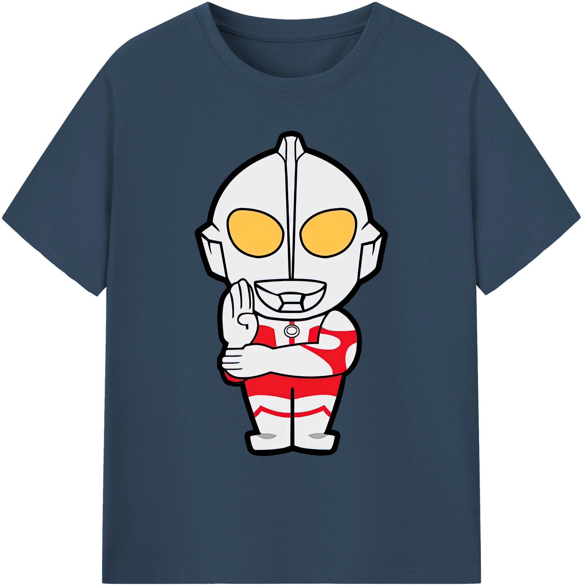 （画像用） ウルトラマン Ultraman 綿100％ メンズ半袖Tシャツ｜肌触りやわらか＆通気性