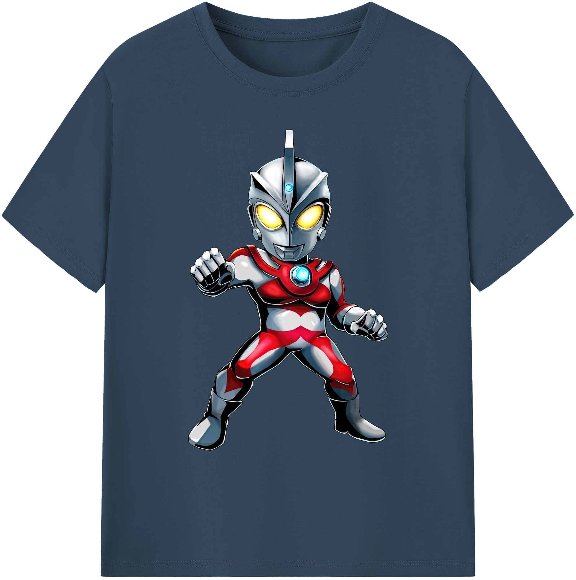 （画像用） ウルトラマン Ultraman 綿100％ メンズ半袖Tシャツ｜肌触りやわらか＆通気性