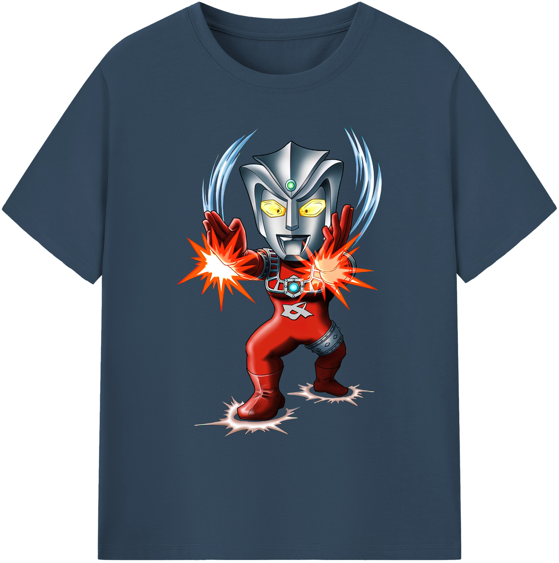 （画像用） ウルトラマン Ultraman 綿100％ メンズ半袖Tシャツ｜肌触りやわらか＆通気性