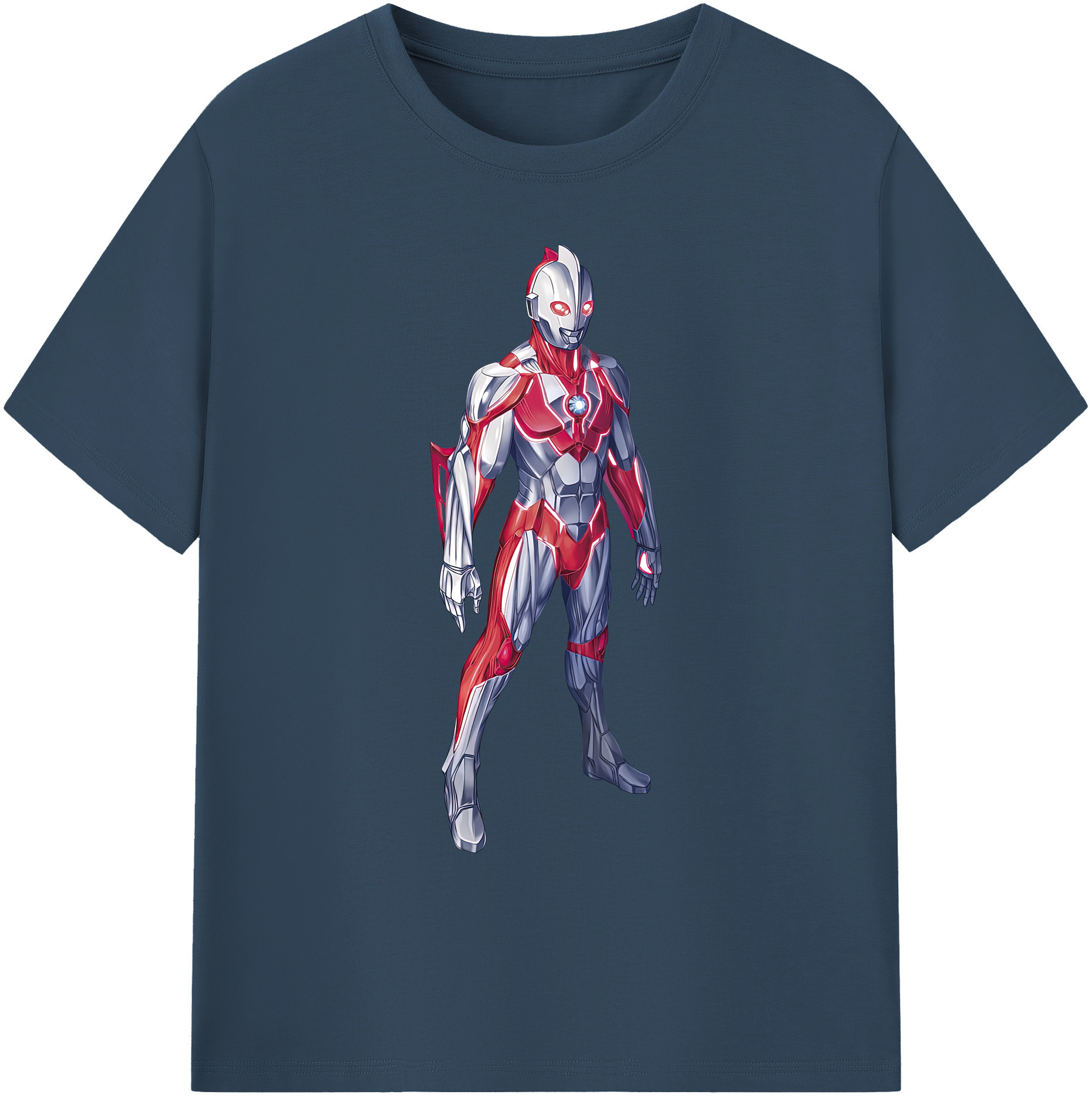 （画像用） ウルトラマン Ultraman 綿100％ メンズ半袖Tシャツ｜肌触りやわらか＆通気性