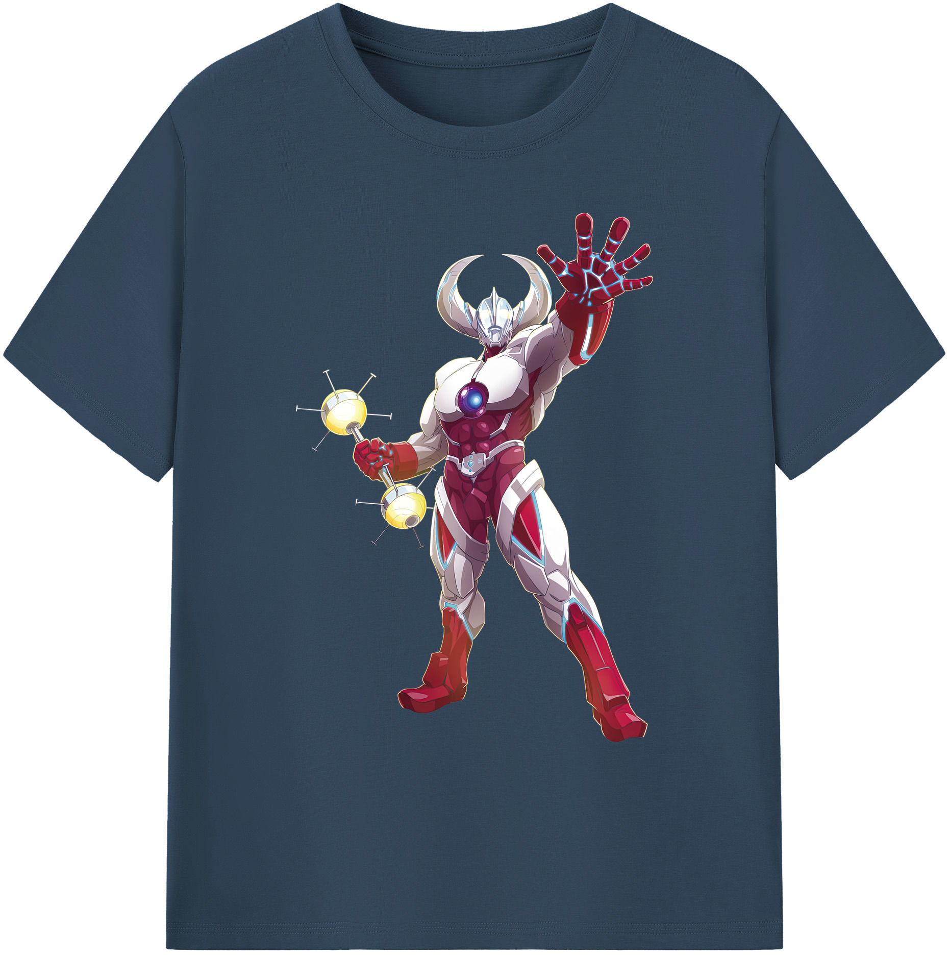 （画像用） ウルトラマン Ultraman 綿100％ メンズ半袖Tシャツ｜肌触りやわらか＆通気性