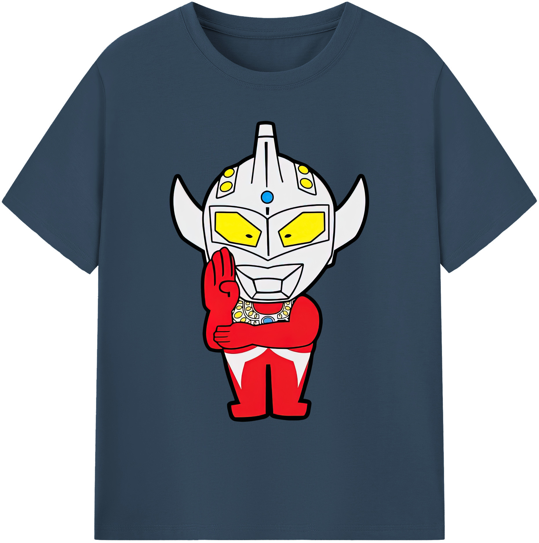 （画像用） ウルトラマン Ultraman 綿100％ メンズ半袖Tシャツ｜肌触りやわらか＆通気性