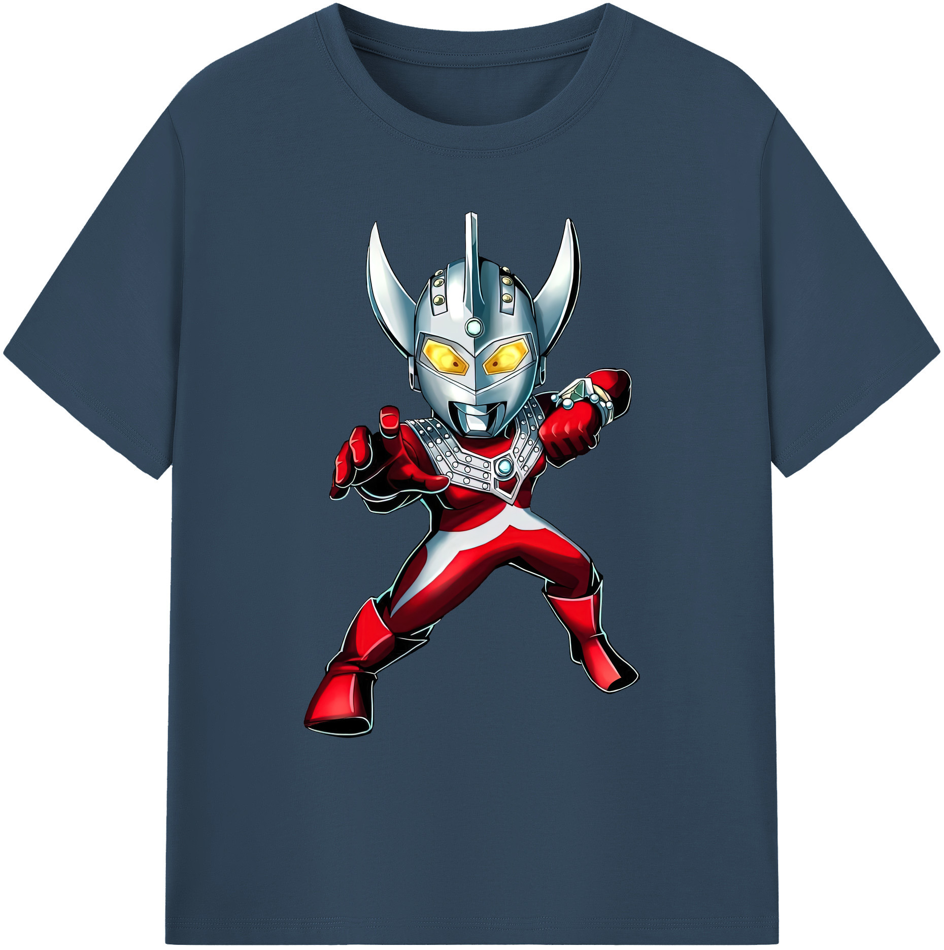 （画像用） ウルトラマン Ultraman 綿100％ メンズ半袖Tシャツ｜肌触りやわらか＆通気性