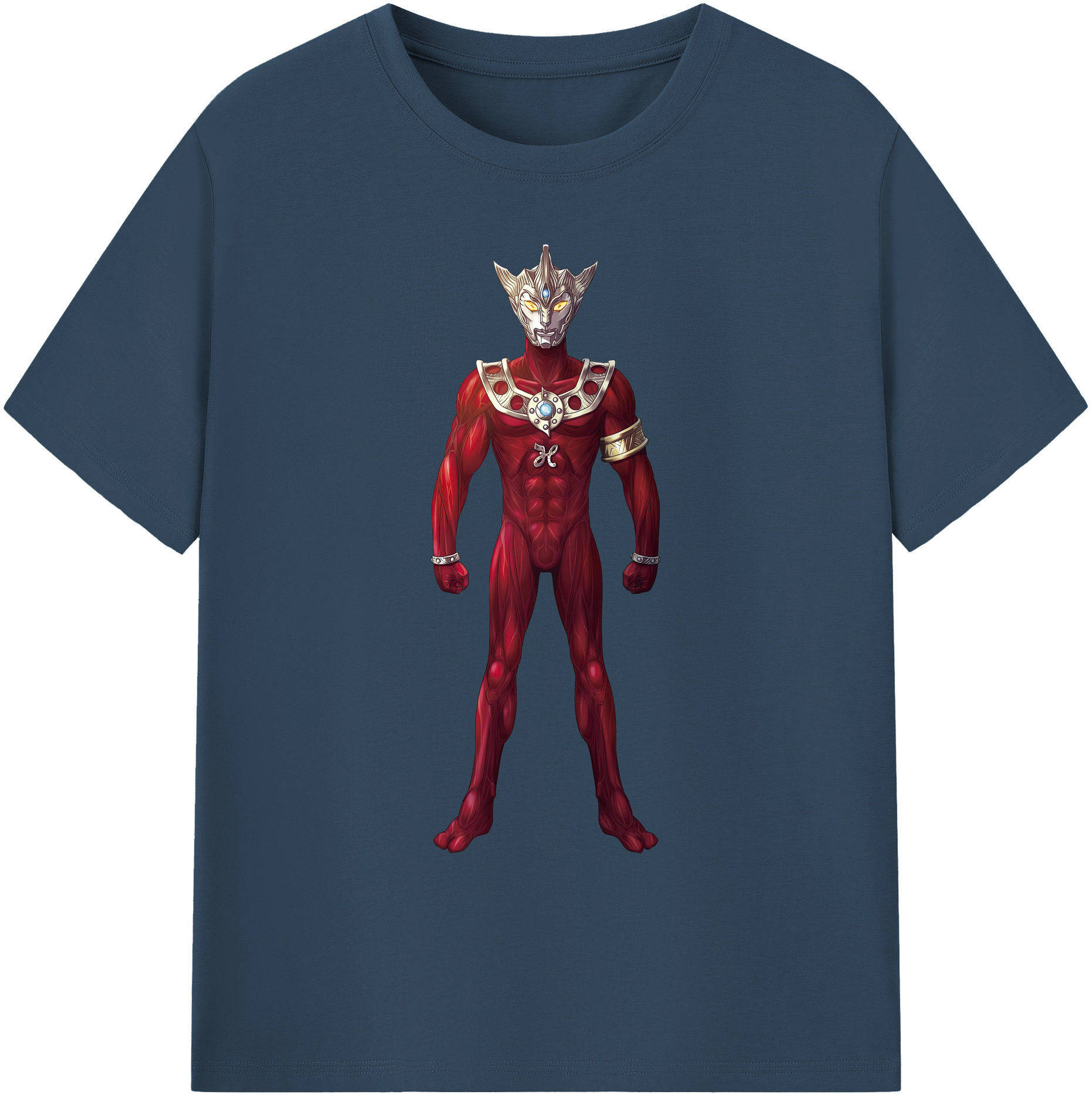（画像用） ウルトラマン Ultraman 綿100％ メンズ半袖Tシャツ｜肌触りやわらか＆通気性