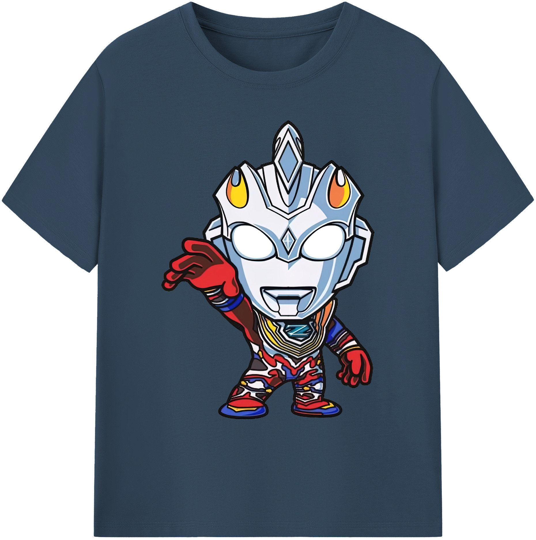 （画像用） ウルトラマン Ultraman 綿100％ メンズ半袖Tシャツ｜肌触りやわらか＆通気性