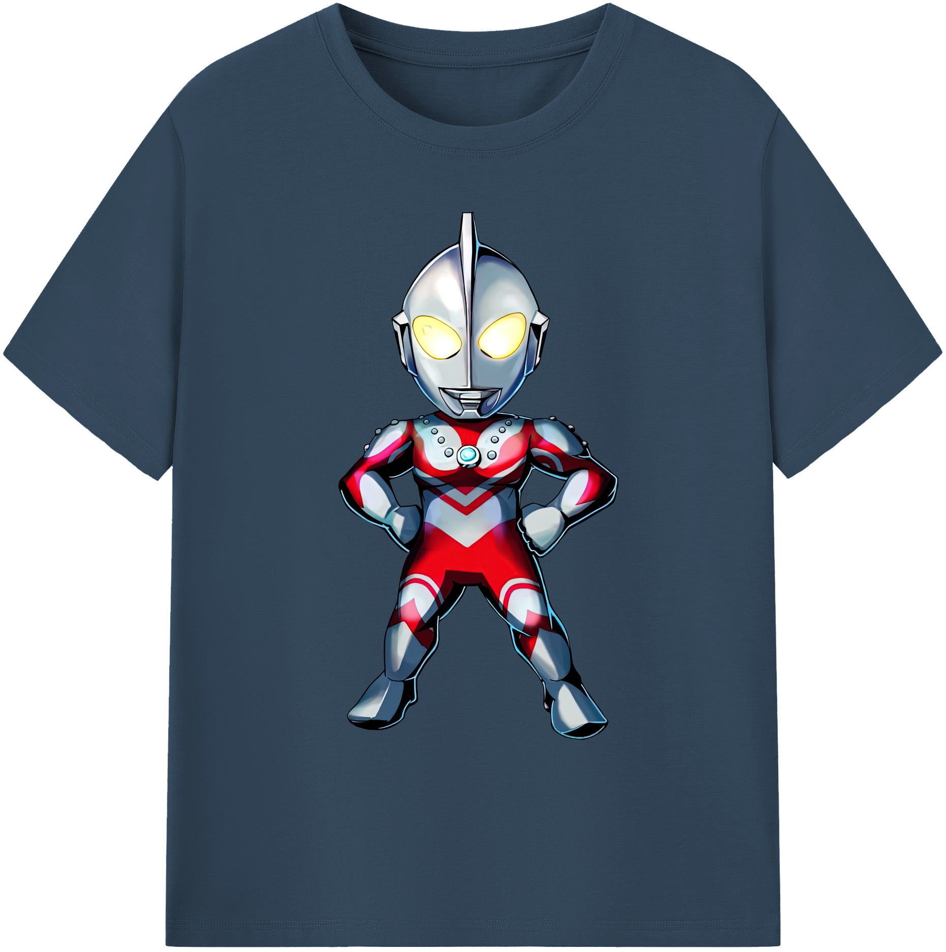 （画像用） ウルトラマン Ultraman 綿100％ メンズ半袖Tシャツ｜肌触りやわらか＆通気性