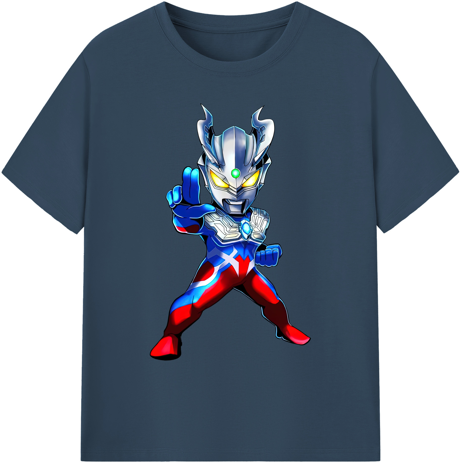 （画像用） ウルトラマン Ultraman 綿100％ メンズ半袖Tシャツ｜肌触りやわらか＆通気性