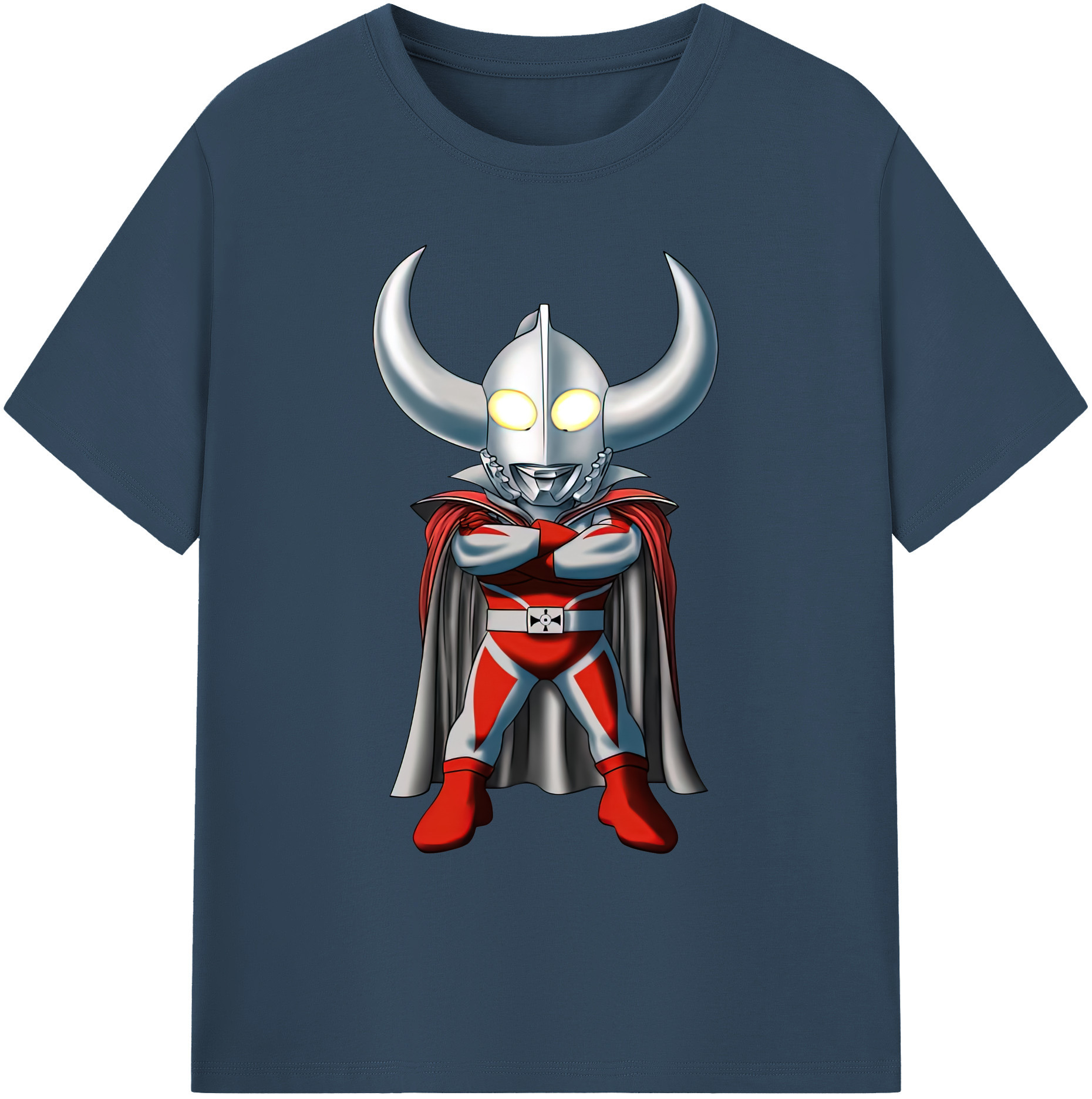 （画像用） ウルトラマン Ultraman 綿100％ メンズ半袖Tシャツ｜肌触りやわらか＆通気性