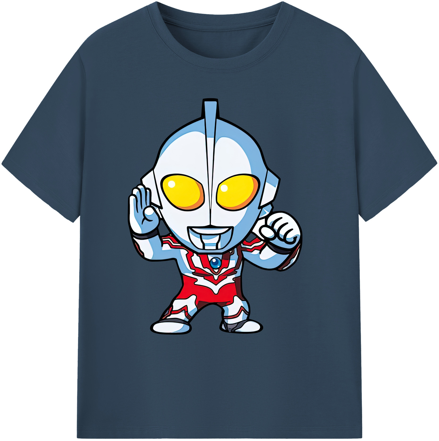 （画像用） ウルトラマン Ultraman 綿100％ メンズ半袖Tシャツ｜肌触りやわらか＆通気性