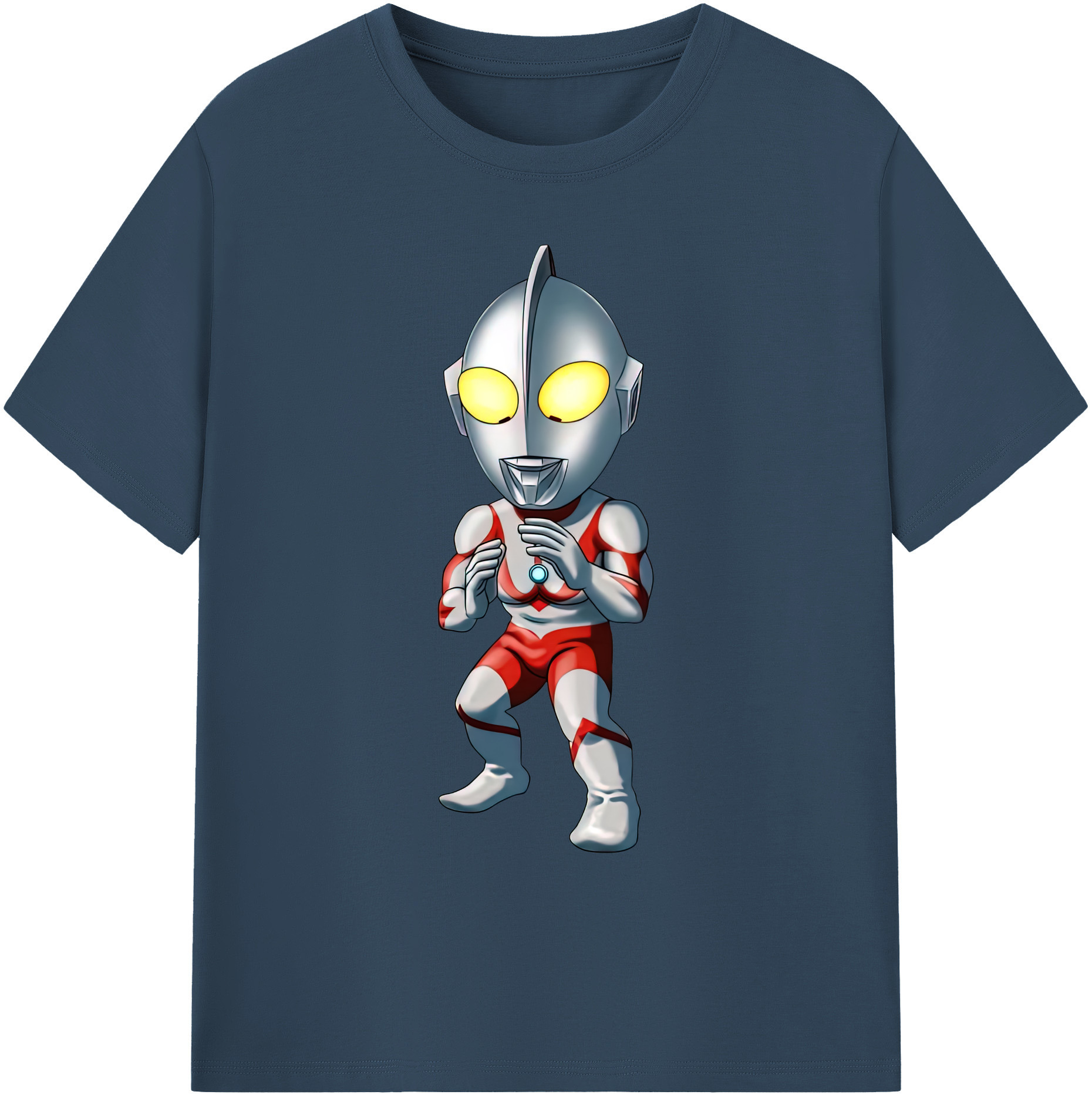（画像用） ウルトラマン Ultraman 綿100％ メンズ半袖Tシャツ｜肌触りやわらか＆通気性