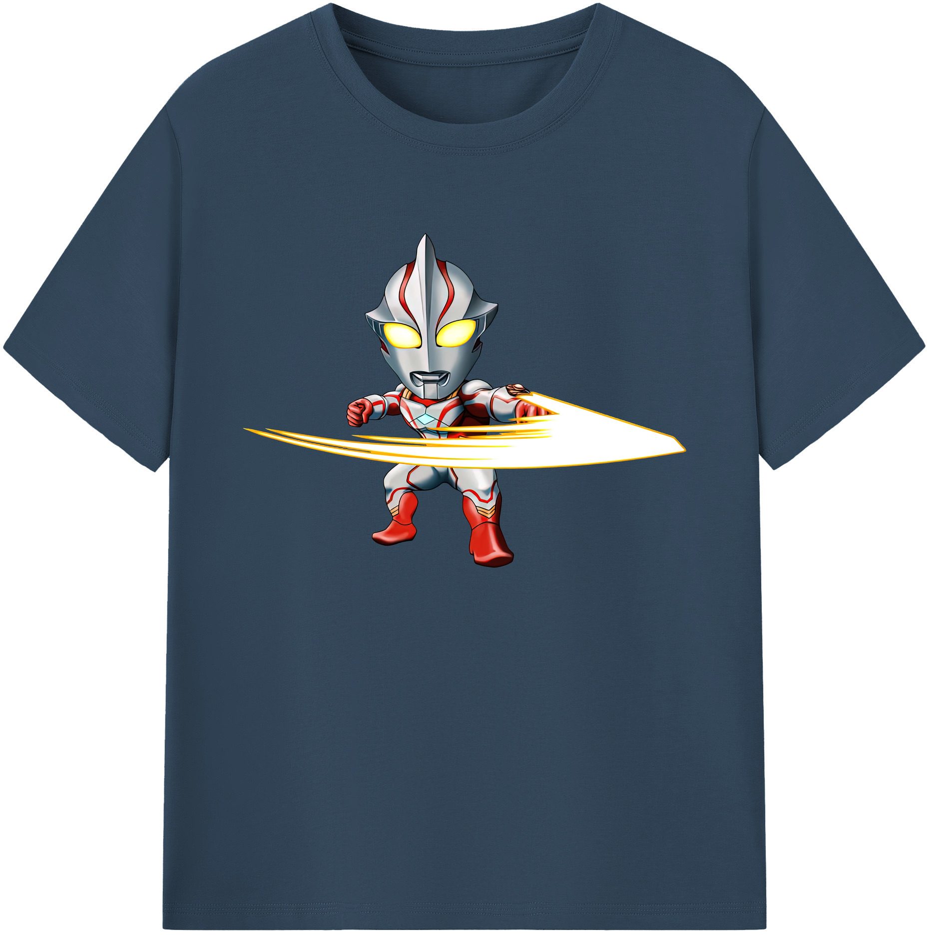 （画像用） ウルトラマン Ultraman 綿100％ メンズ半袖Tシャツ｜肌触りやわらか＆通気性
