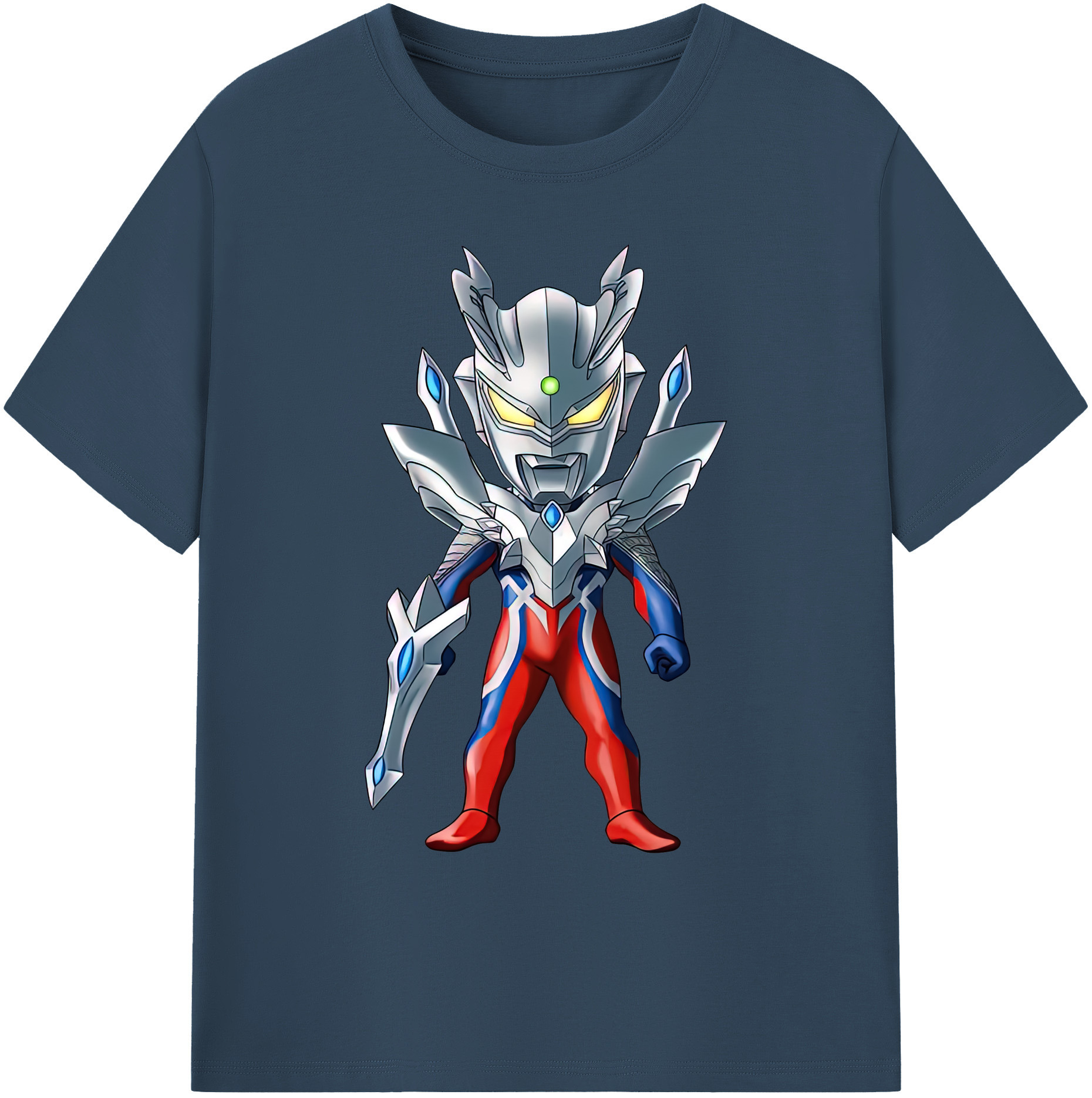 （画像用） ウルトラマン Ultraman 綿100％ メンズ半袖Tシャツ｜肌触りやわらか＆通気性