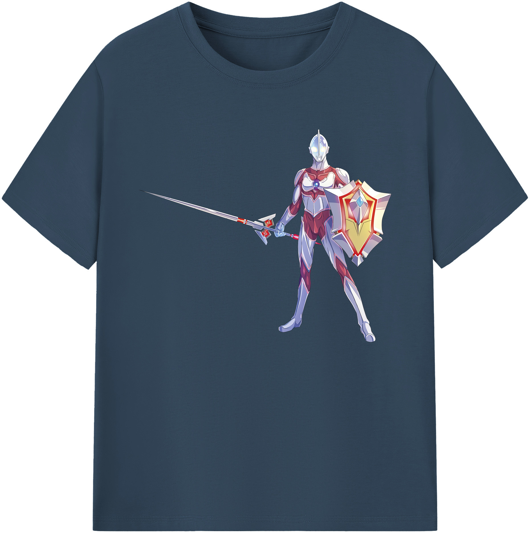 （画像用） ウルトラマン Ultraman 綿100％ メンズ半袖Tシャツ｜肌触りやわらか＆通気性