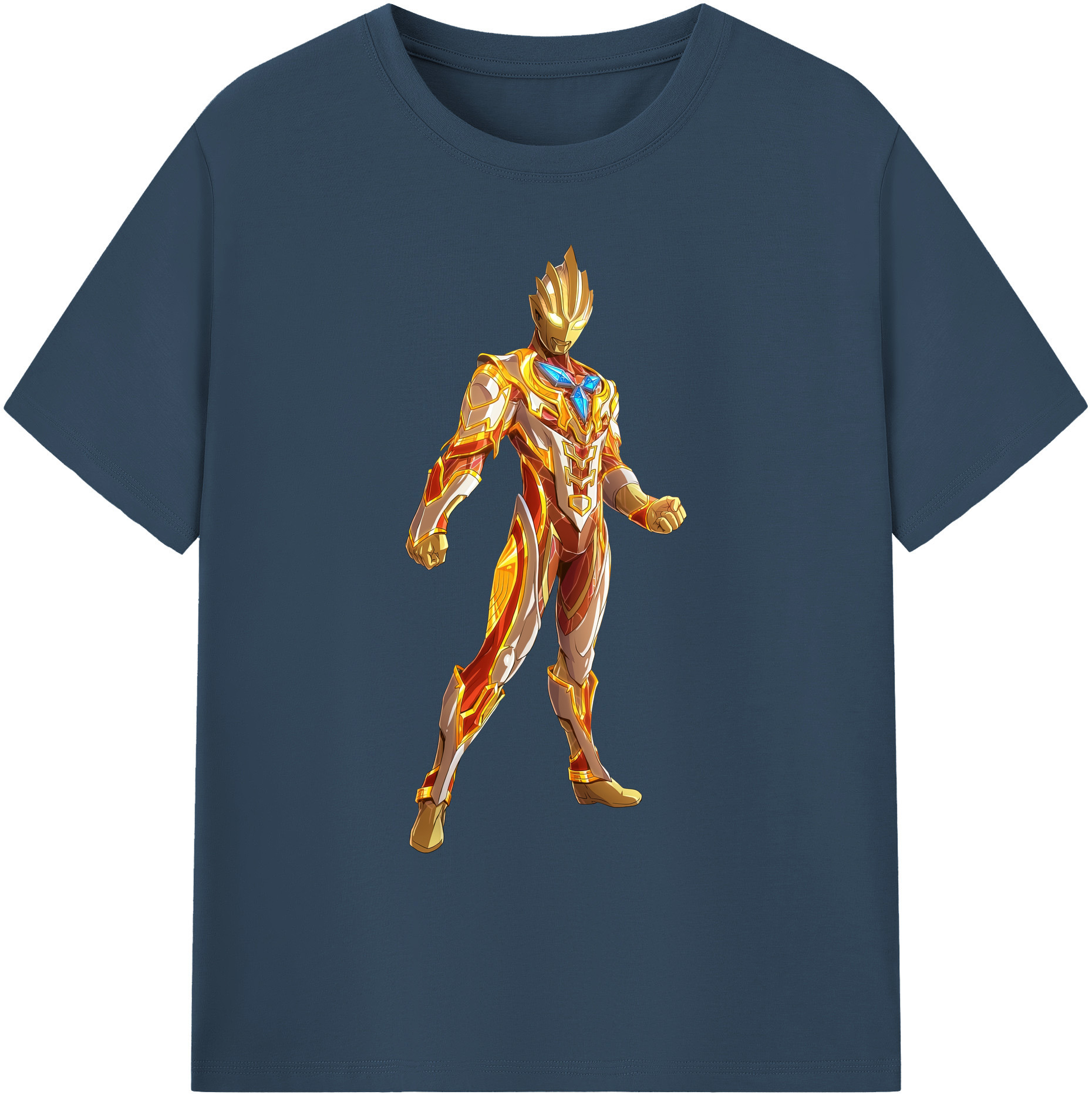 （画像用） ウルトラマン Ultraman 綿100％ メンズ半袖Tシャツ｜肌触りやわらか＆通気性