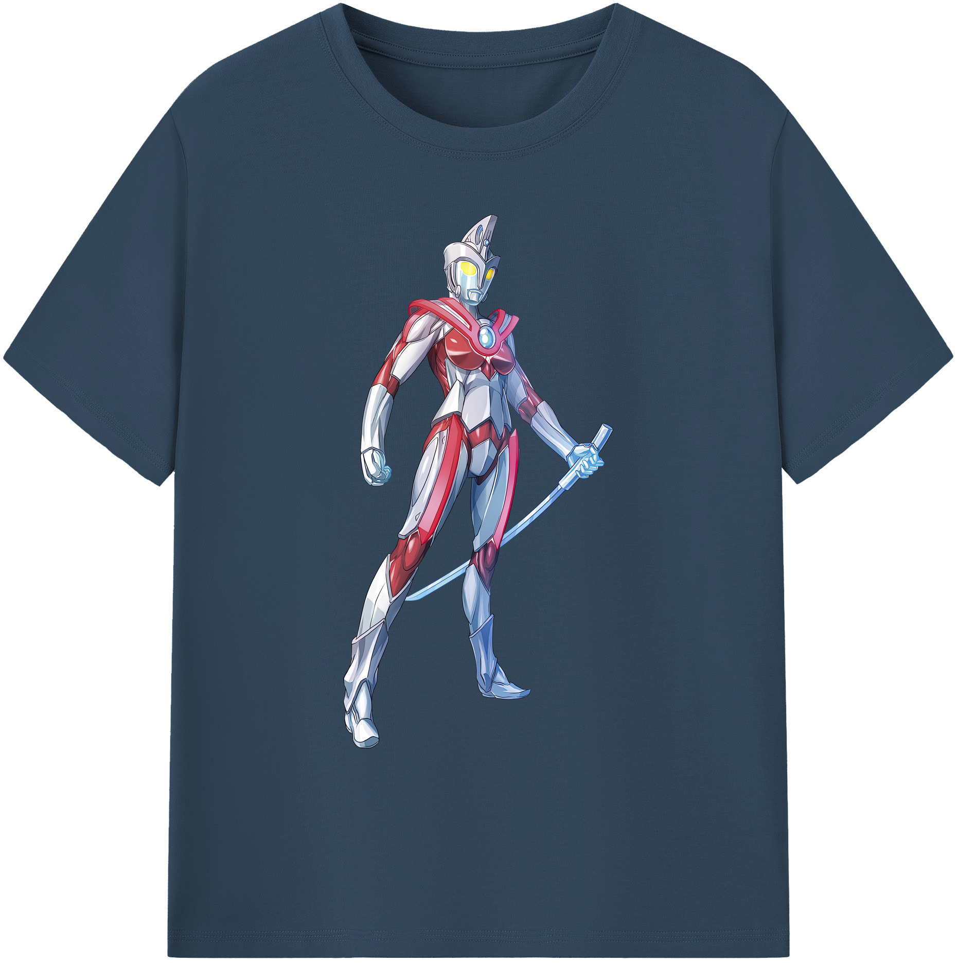 （画像用） ウルトラマン Ultraman 綿100％ メンズ半袖Tシャツ｜肌触りやわらか＆通気性