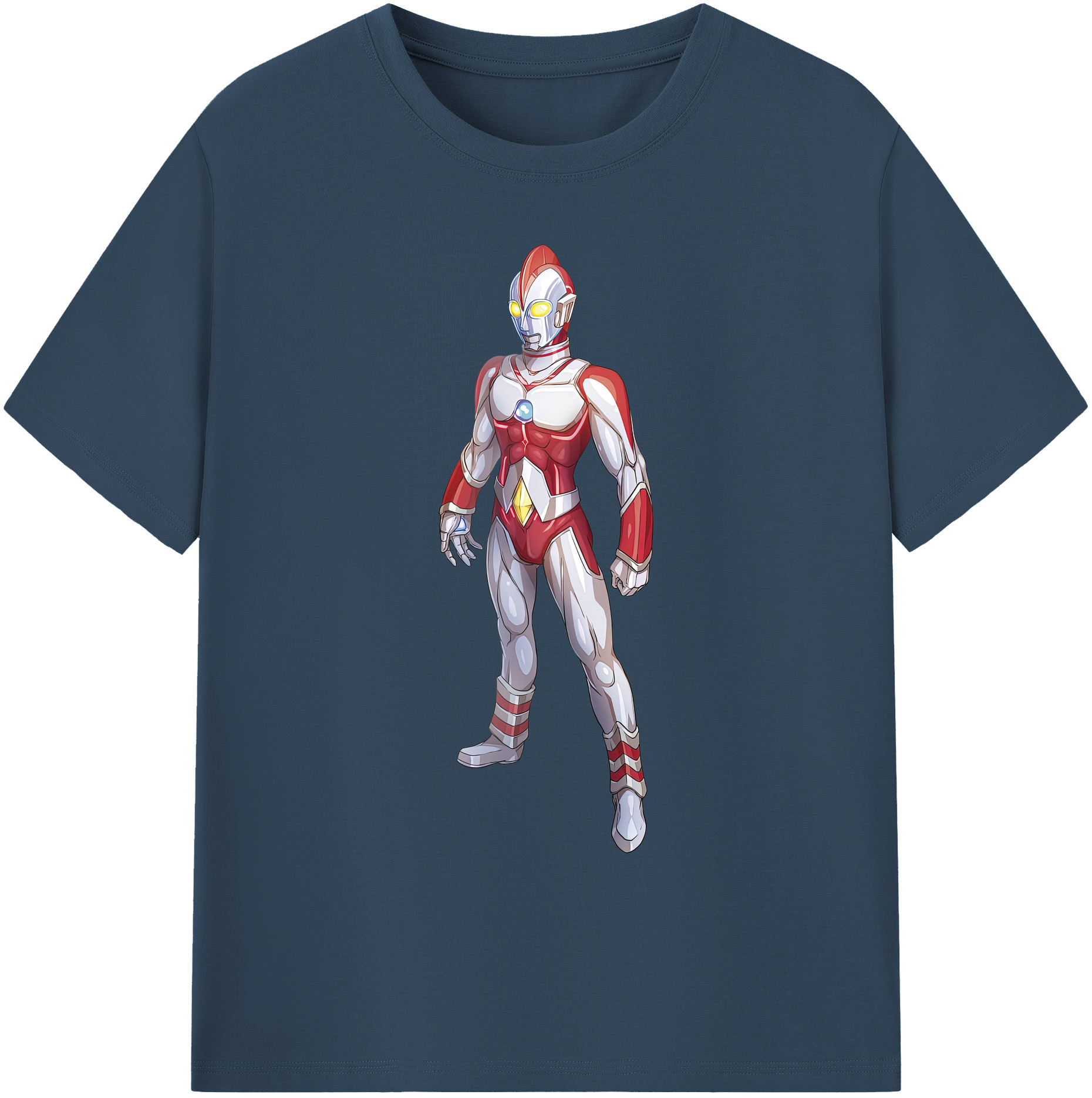 （画像用） ウルトラマン Ultraman 綿100％ メンズ半袖Tシャツ｜肌触りやわらか＆通気性