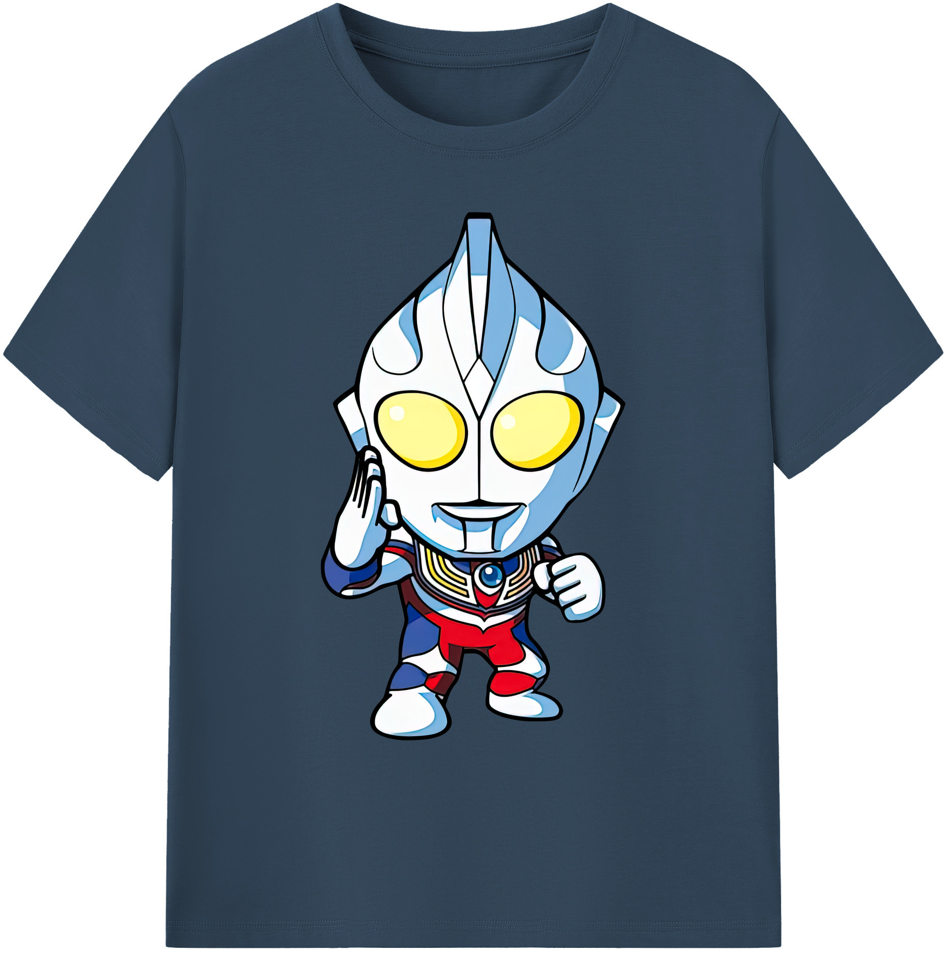（画像用） ウルトラマン Ultraman 綿100％ メンズ半袖Tシャツ｜肌触りやわらか＆通気性