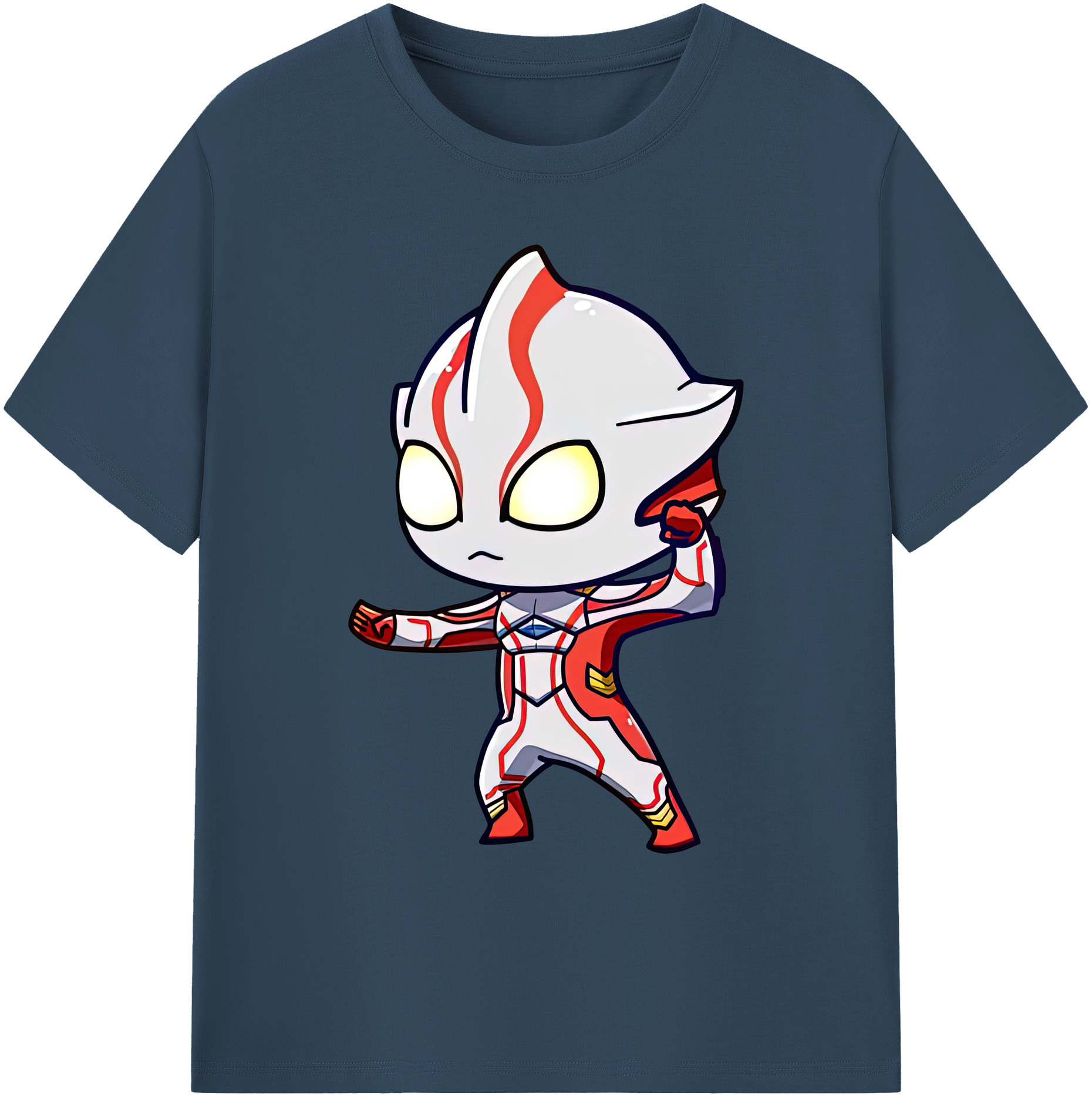 （画像用） ウルトラマン Ultraman 綿100％ メンズ半袖Tシャツ｜肌触りやわらか＆通気性